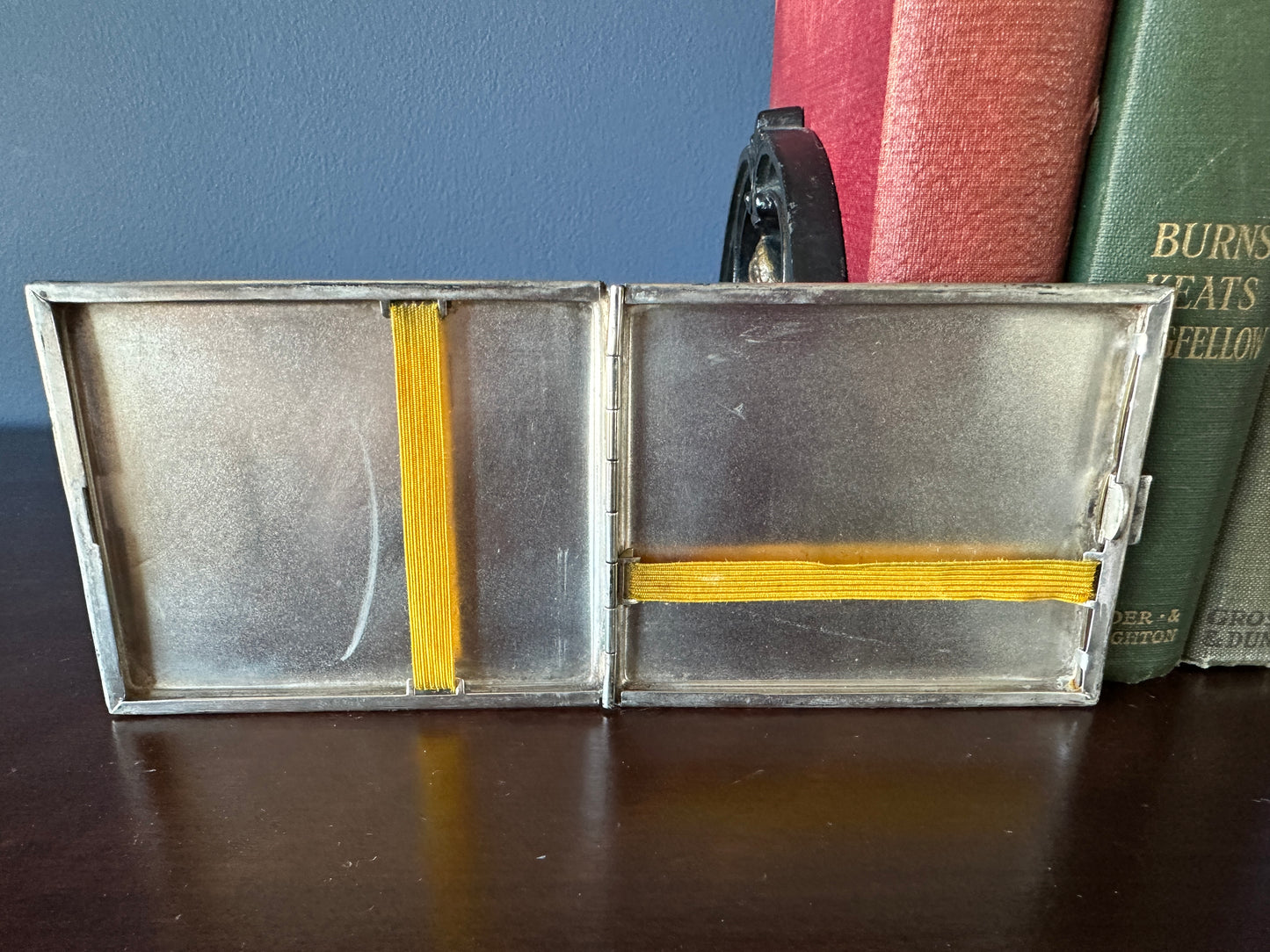 Floral Alpacca Cigarette Case