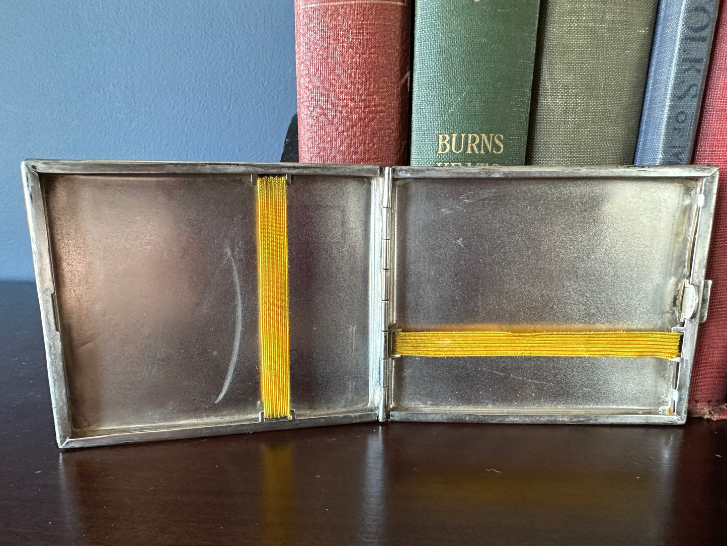 Floral Alpacca Cigarette Case