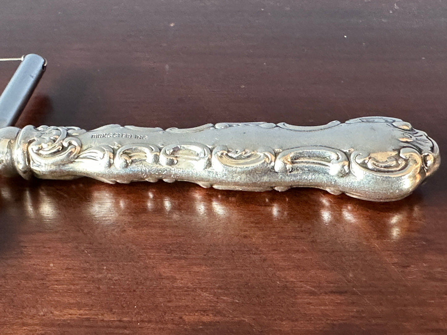 Sterling Handle Cake / Cheese Slicer (Birks)