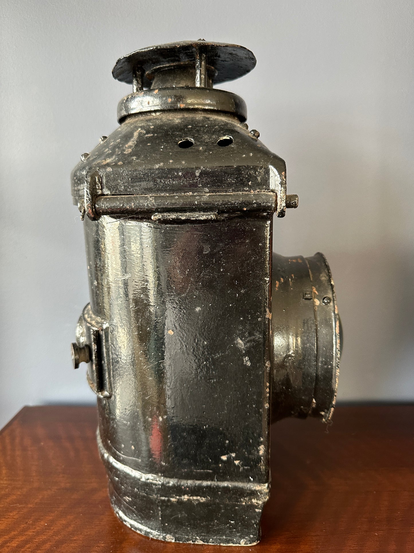 British LMS Railway Adlake No. 22 Signal Lamp