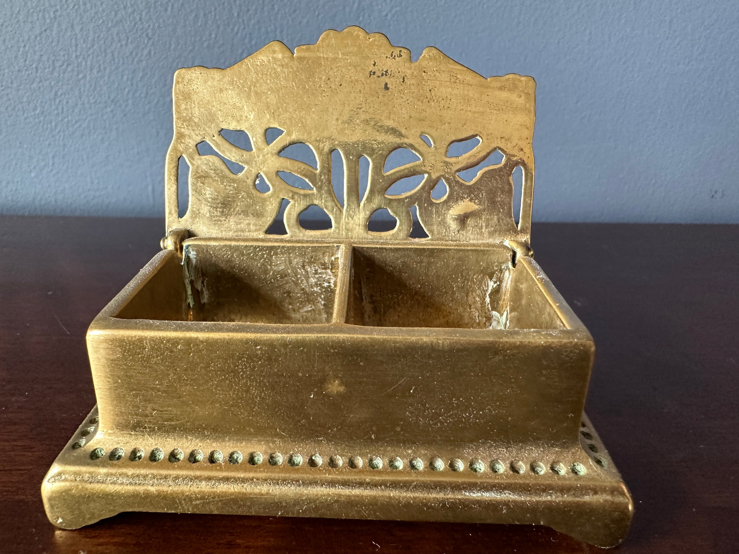 Small Bronze Stamp Box