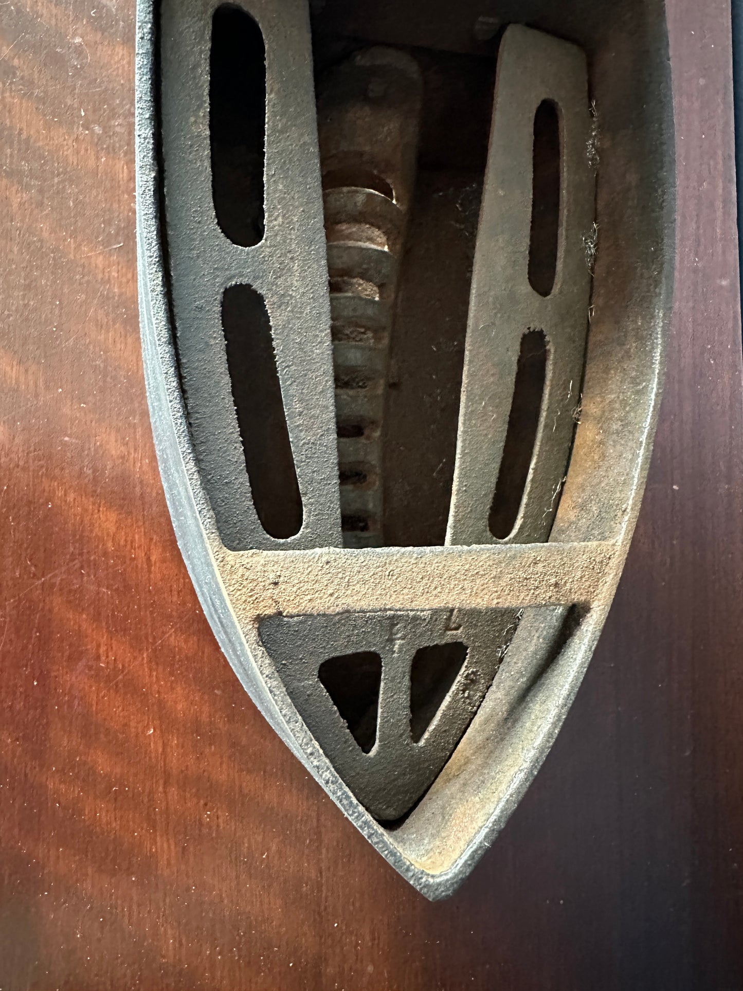 C.H. Crane Charcoal Box Iron