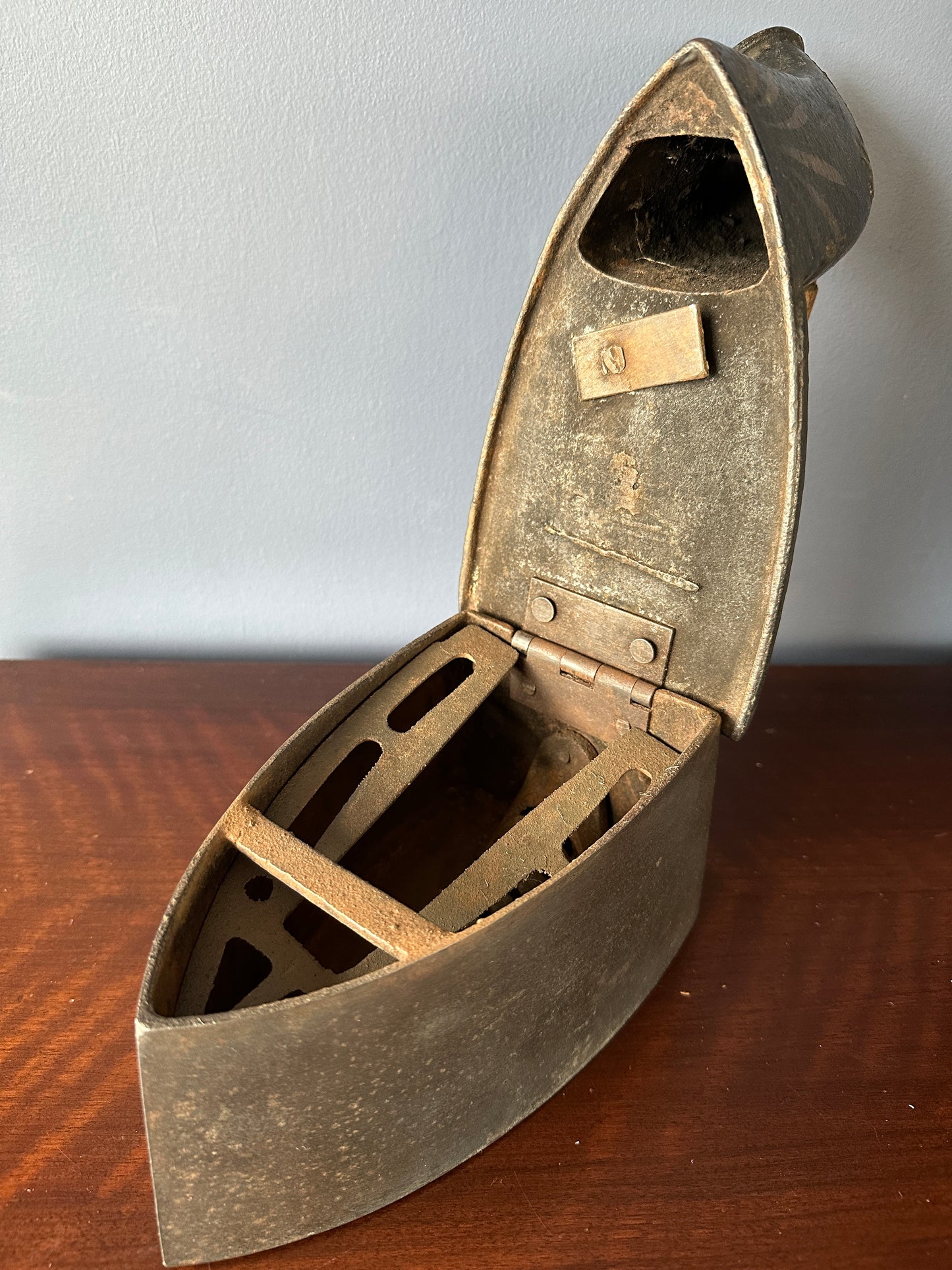 C.H. Crane Charcoal Box Iron