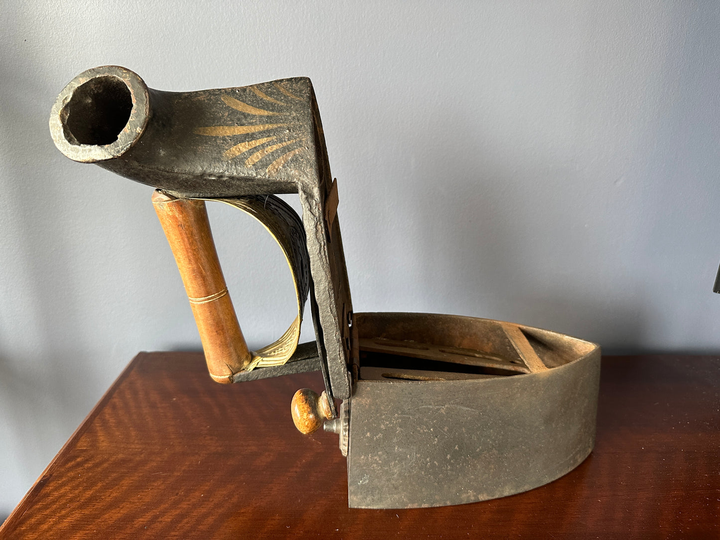 C.H. Crane Charcoal Box Iron