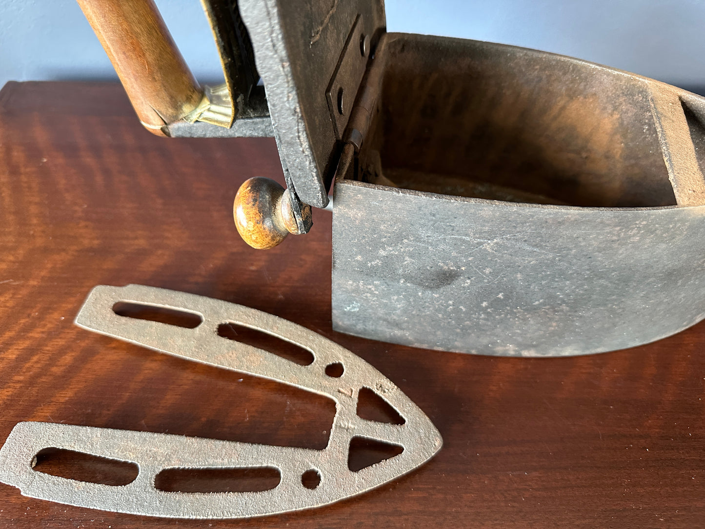 C.H. Crane Charcoal Box Iron