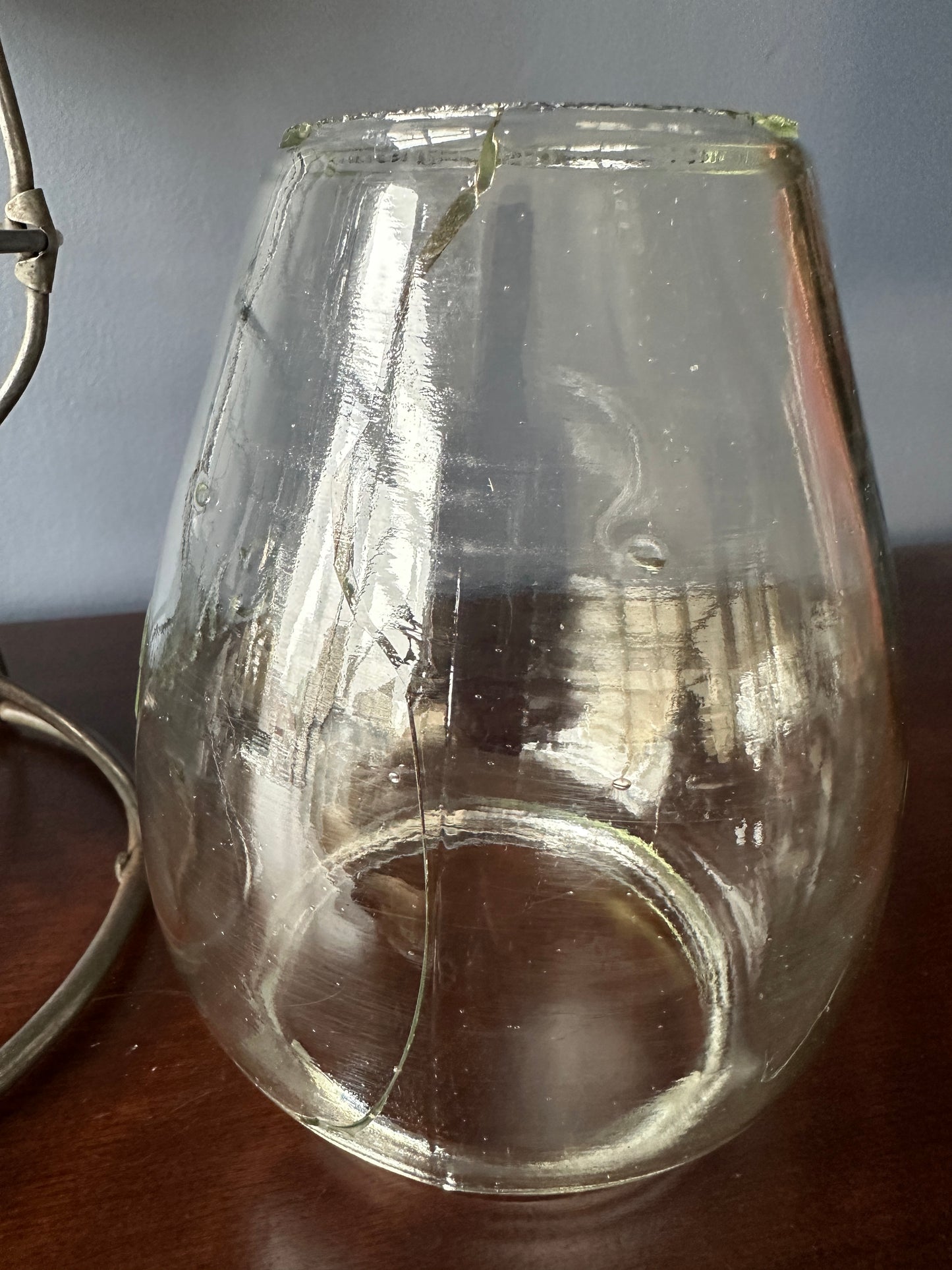 CNR E.T. Wright & Co. Tall Globe Brakeman's Lantern - 1920's
