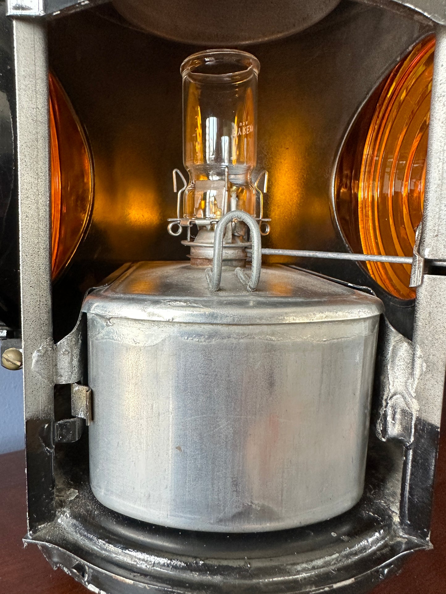 CNR Hiram Piper Railroad Semaphore Lamp