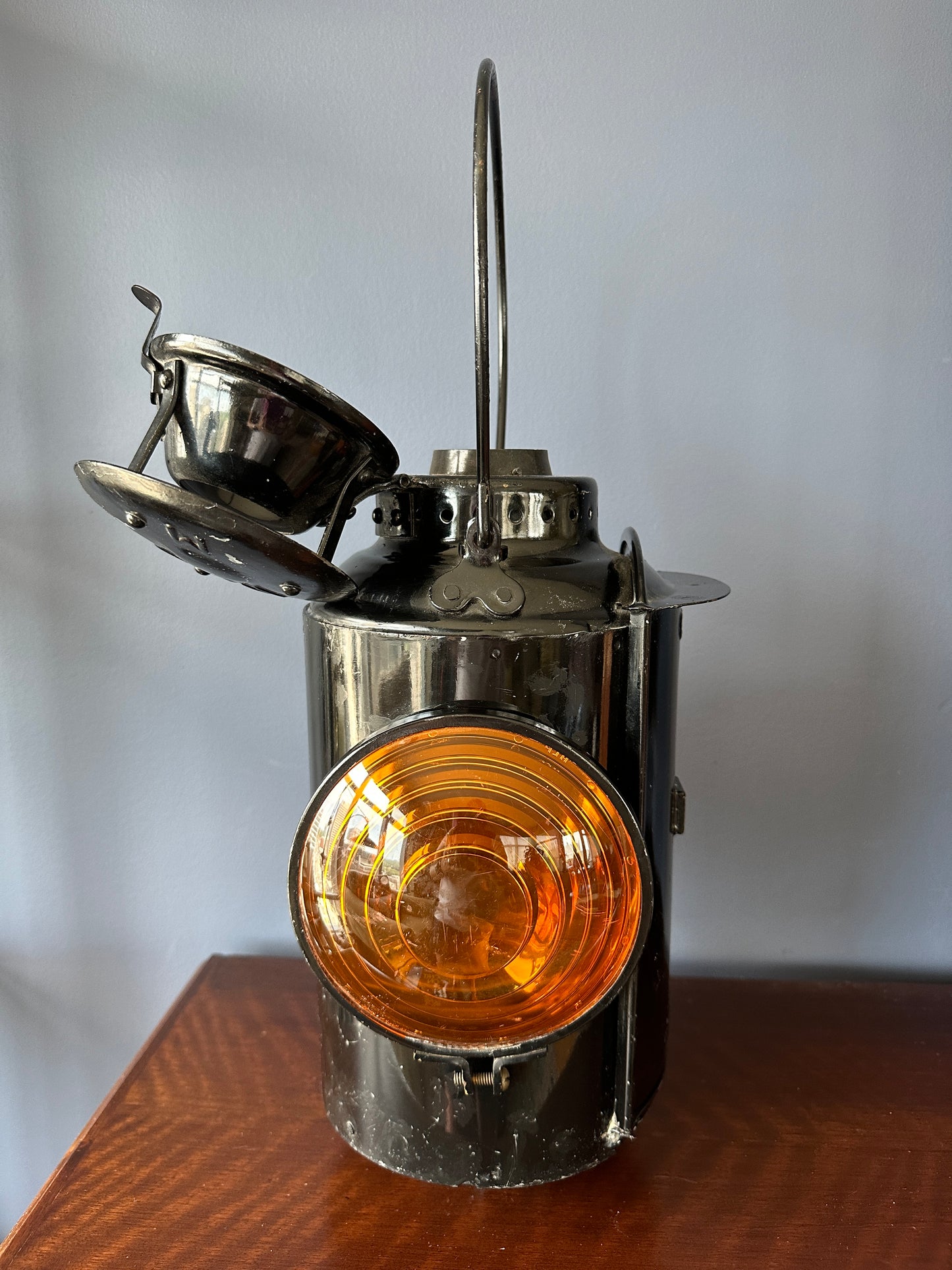 CNR Hiram Piper Railroad Semaphore Lamp