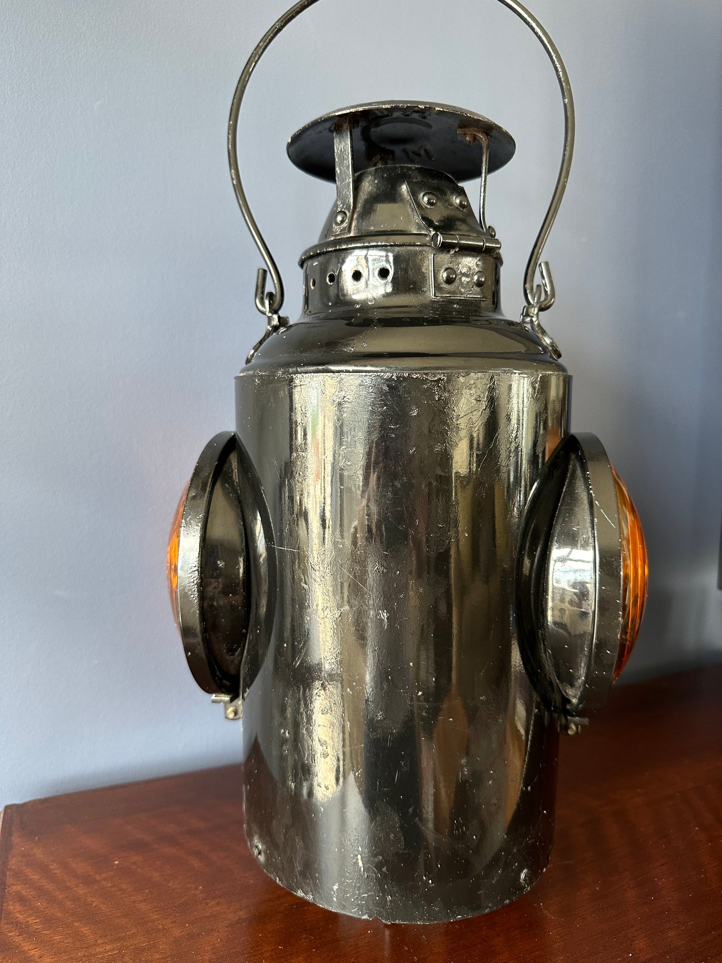 CNR Hiram Piper Railroad Semaphore Lamp