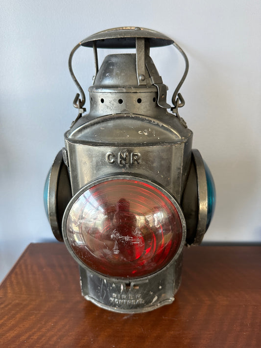 CNR Hiram Piper Railroad Switch Lamp - Red and Green Lenses