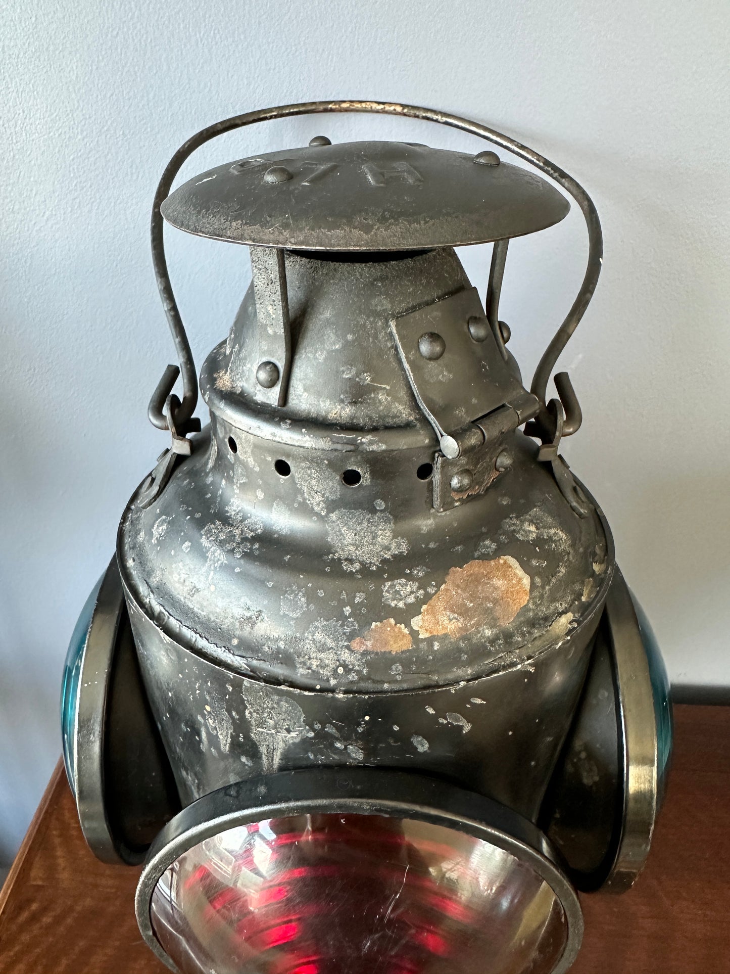 CNR Hiram Piper Railroad Switch Lamp - Red and Green Lenses