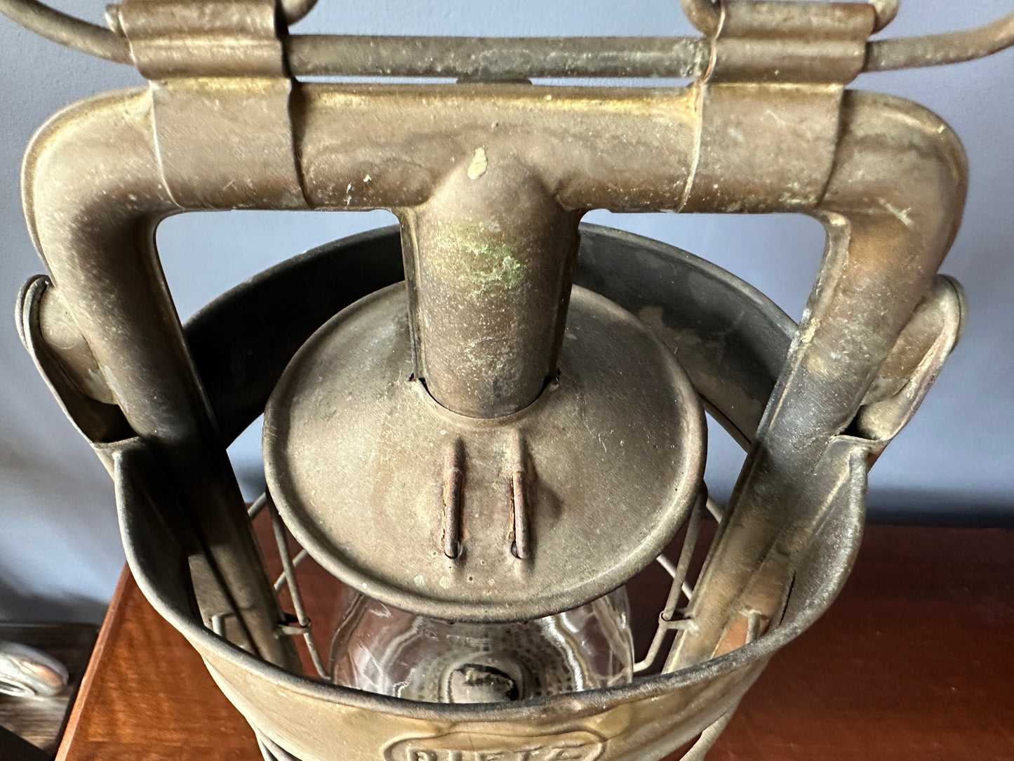 Dietz King Fire Dept Hot Blast Tubular Oil Lantern