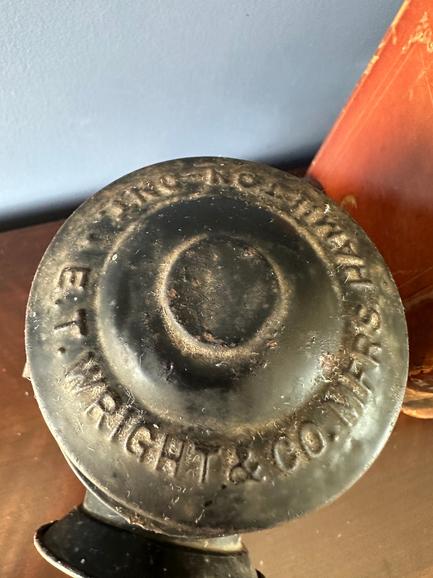 E.T. Wright Car / Carriage / Railroad Utility Lamp