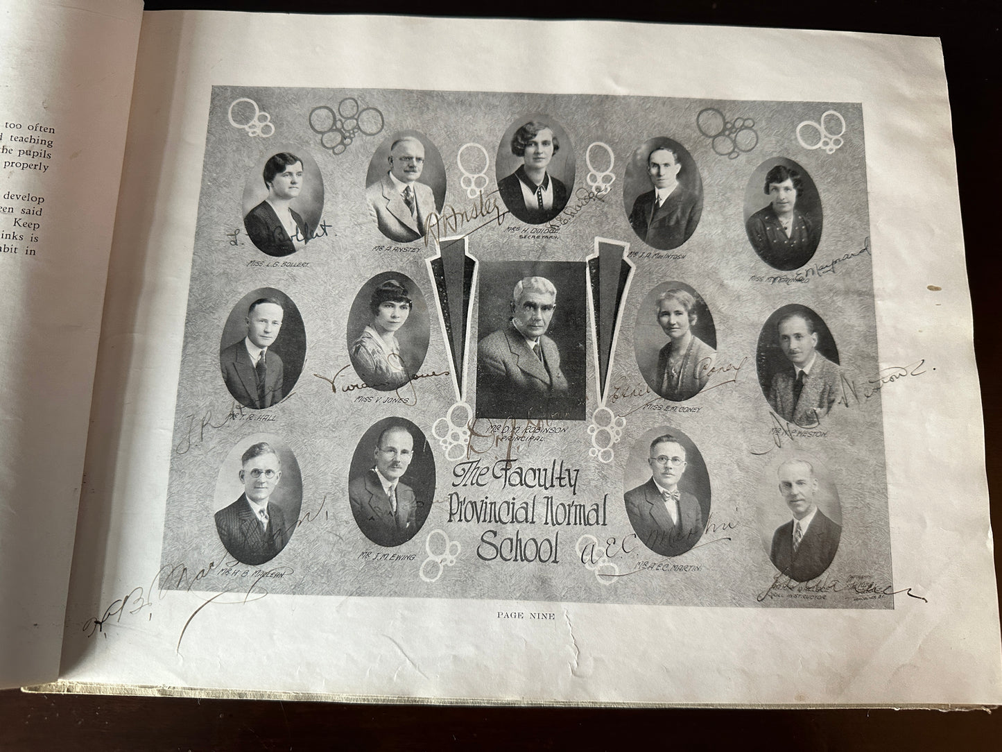 The Annual Provincial Normal School Year Book, Vancouver, BC, 1929-30
