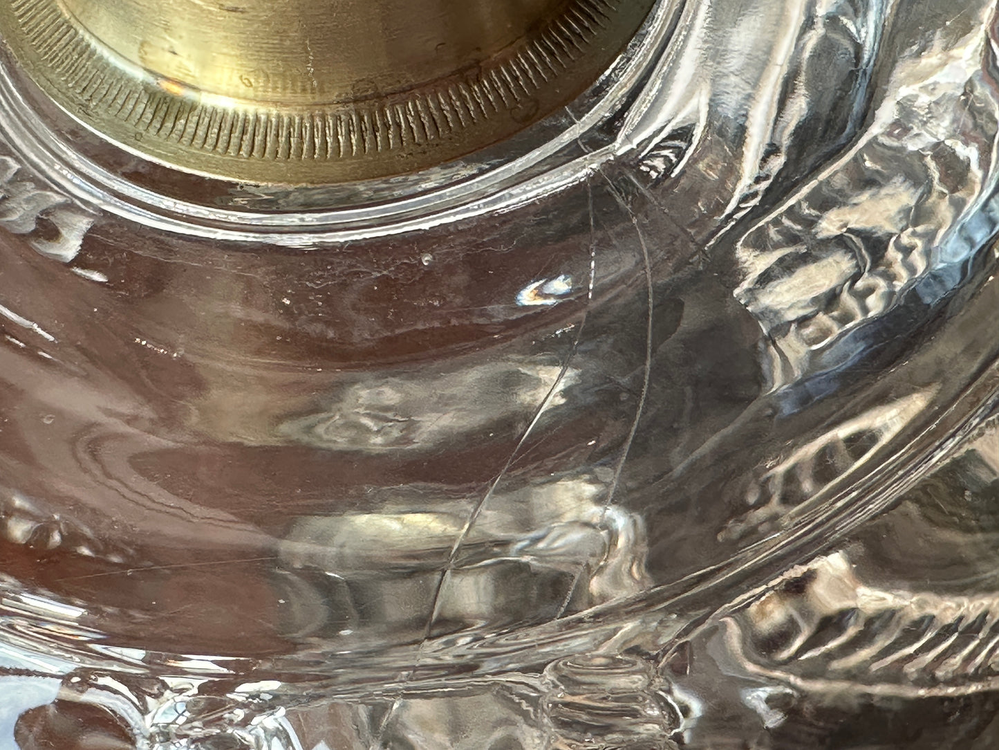 The Clark Findlay Glass Oil Lamp