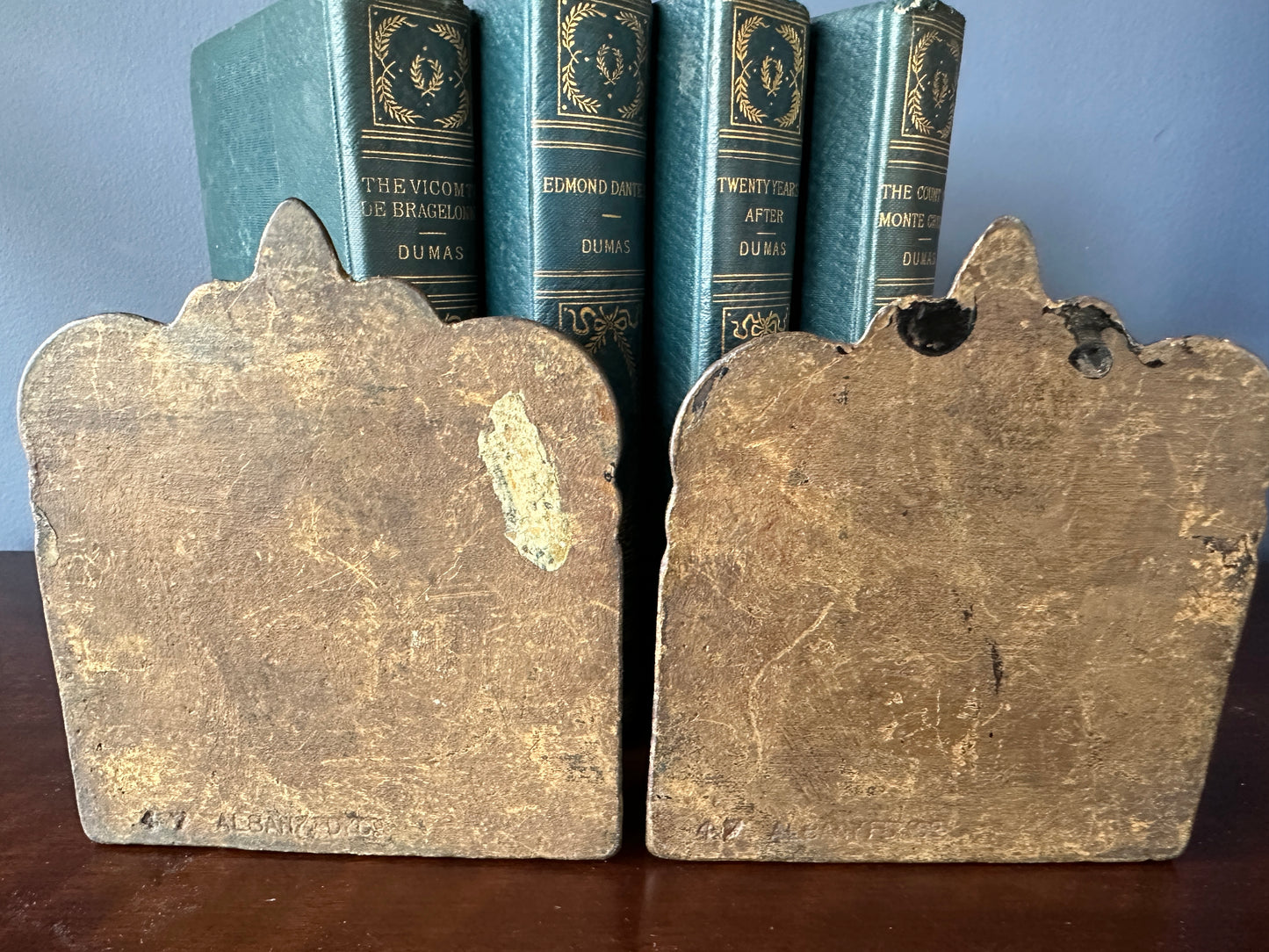 Albany Foundry Fleur-de-Lis Bookends