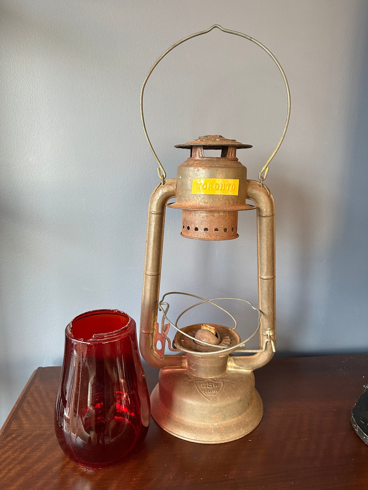 GSW Beacon Cold Blast No. 2 Tubular Utility Lantern