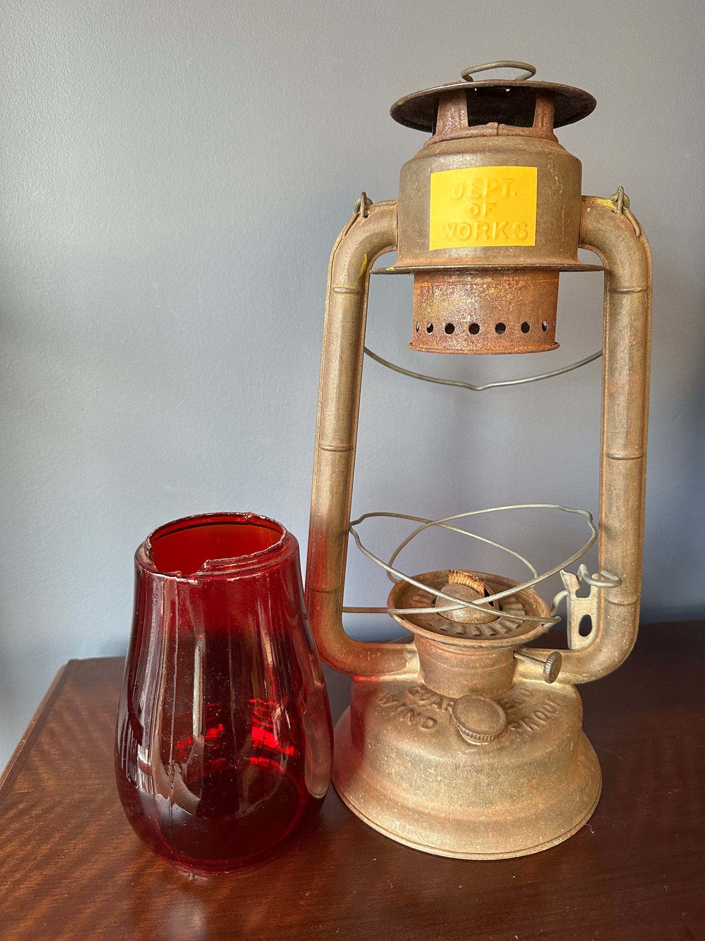 GSW Beacon Cold Blast No. 2 Tubular Utility Lantern