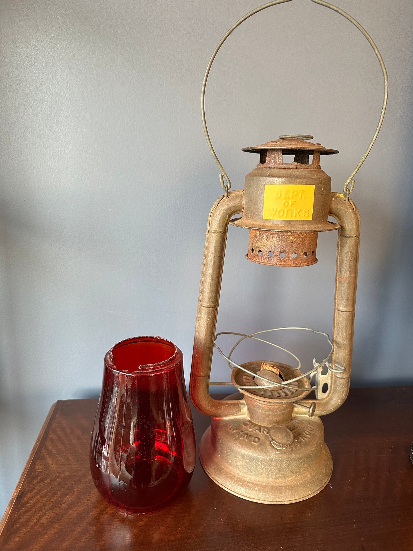 GSW Beacon Cold Blast No. 2 Tubular Utility Lantern