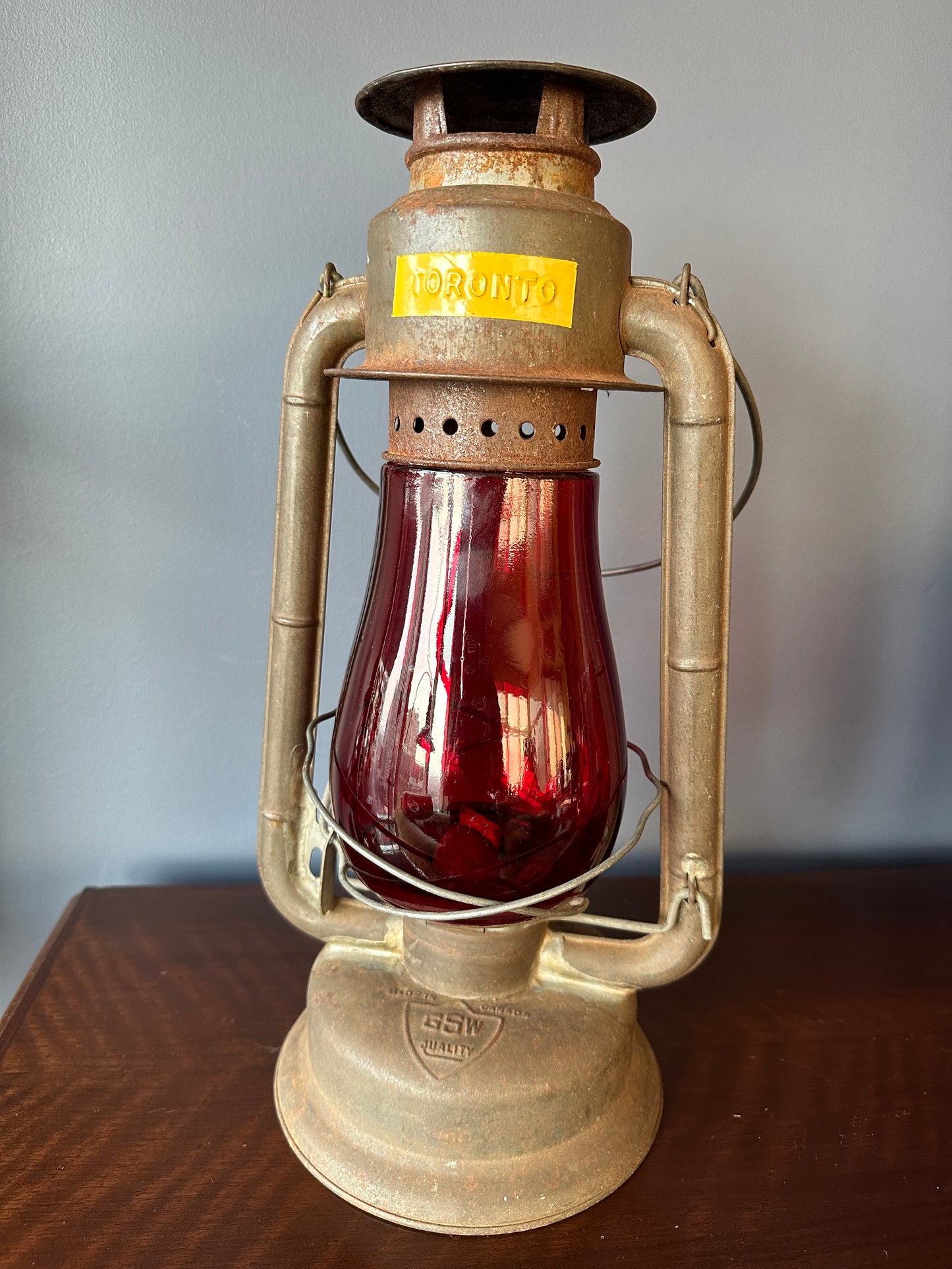 GSW Beacon Cold Blast No. 2 Tubular Utility Lantern