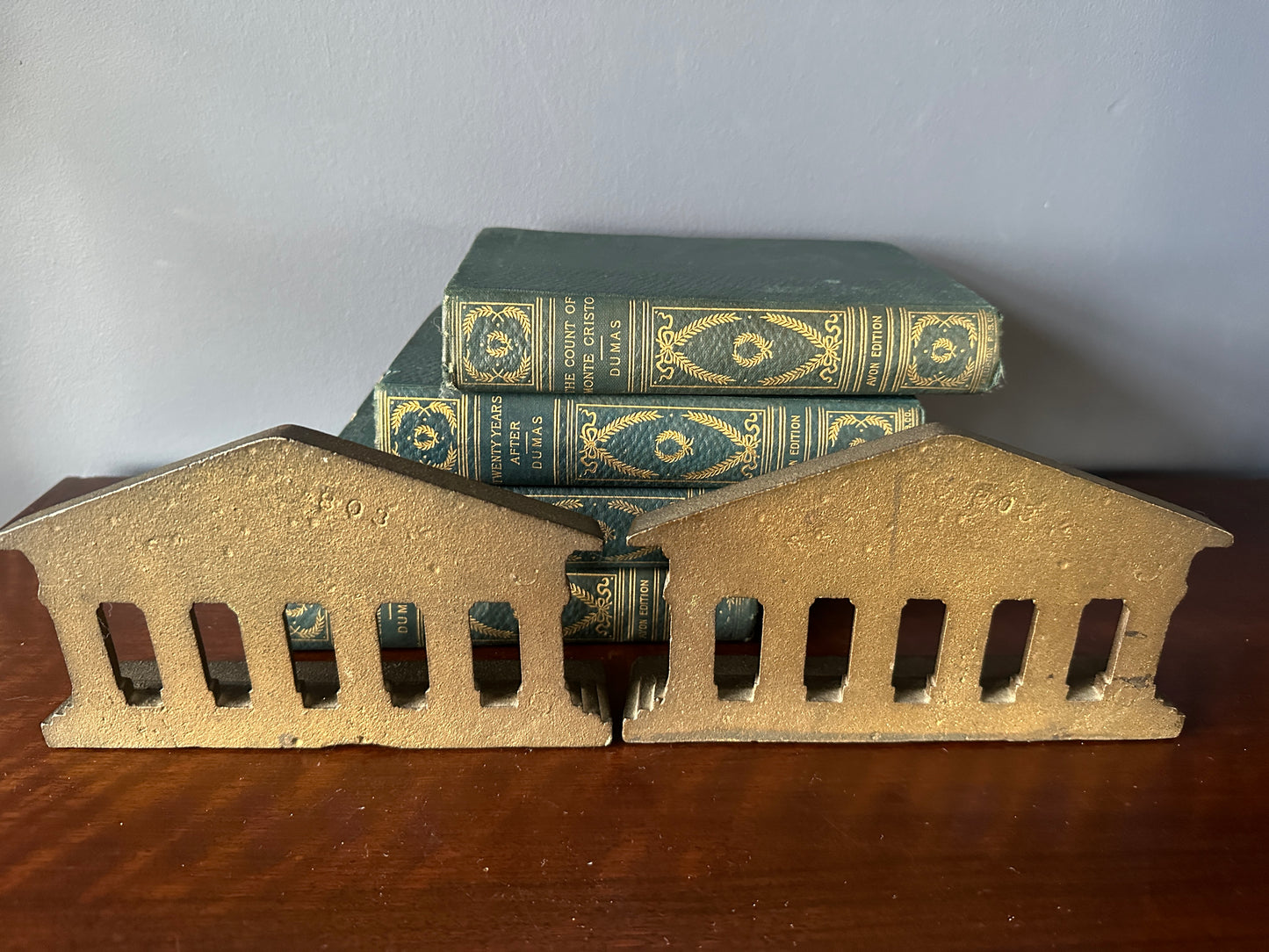 Greek Temple Bookends
