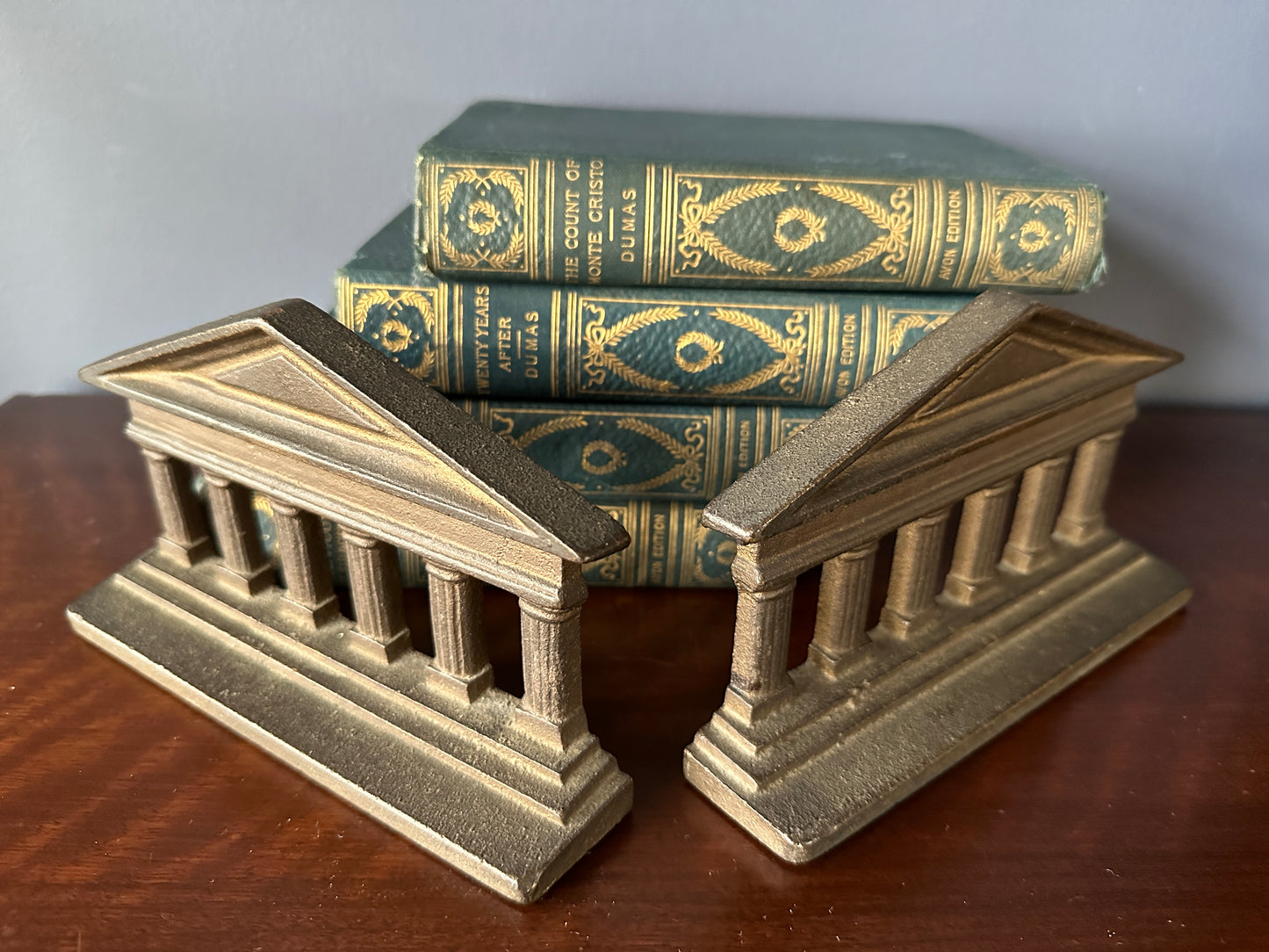 Greek Temple Bookends