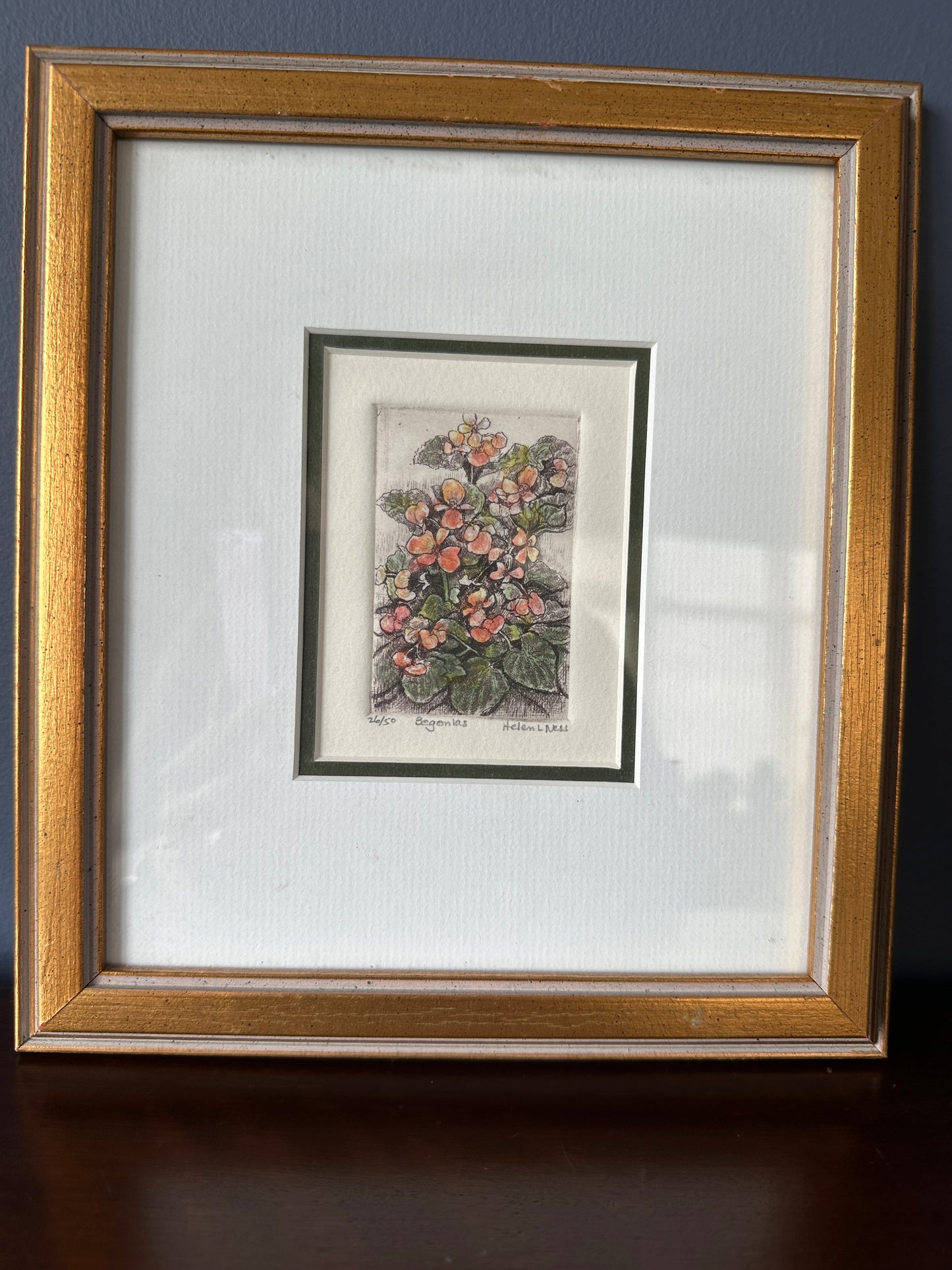 Helen L. Ness Limited Edition Signed Prints (Set of 4)