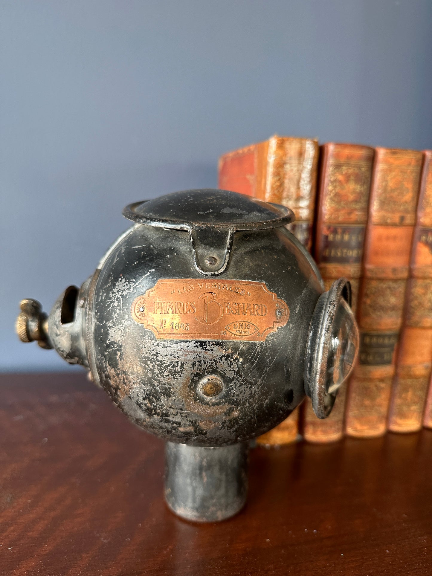 Antique Besnard Car Headlamp