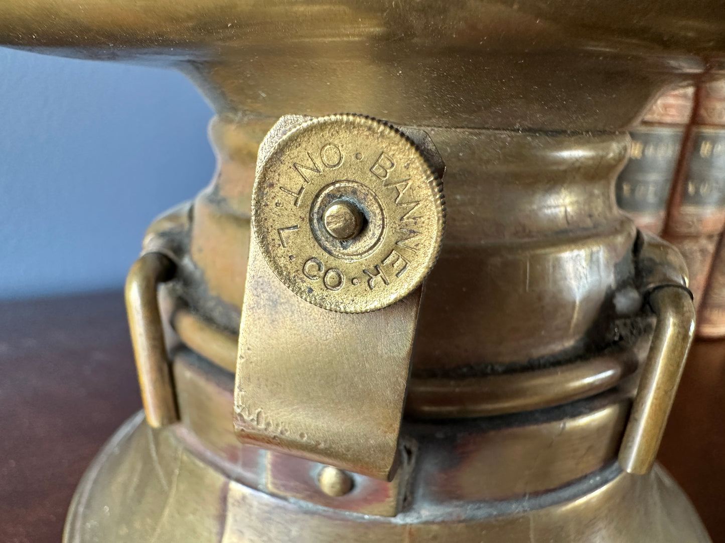 Brass Side Car / Carriage Lamp