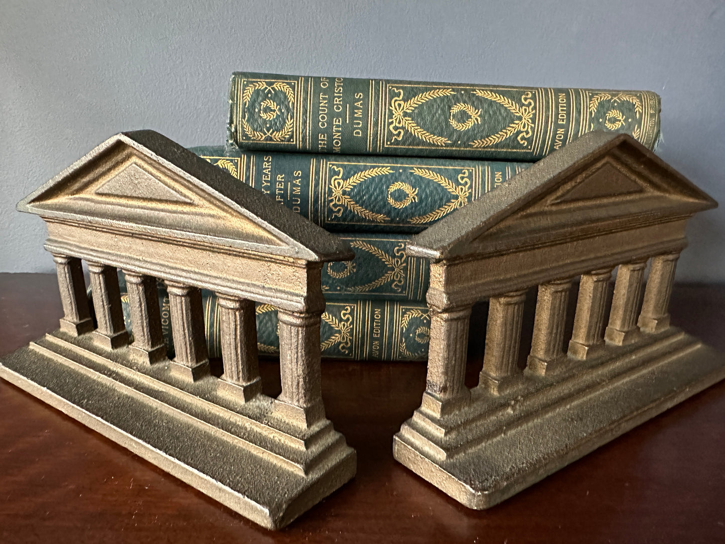 Greek Temple Bookends