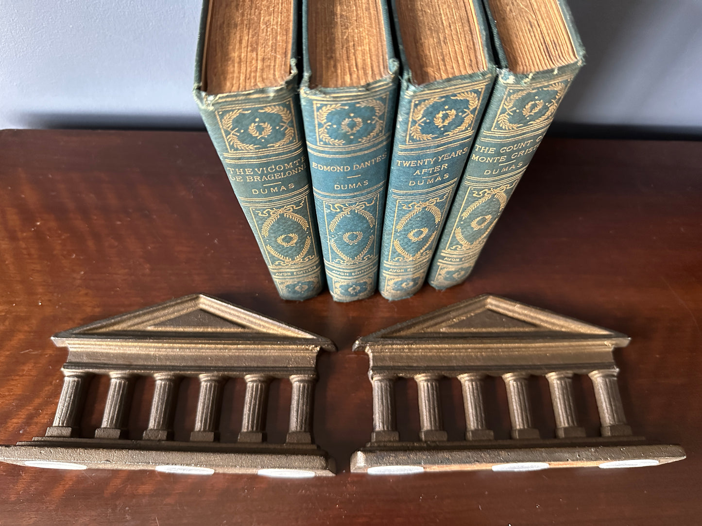 Greek Temple Bookends