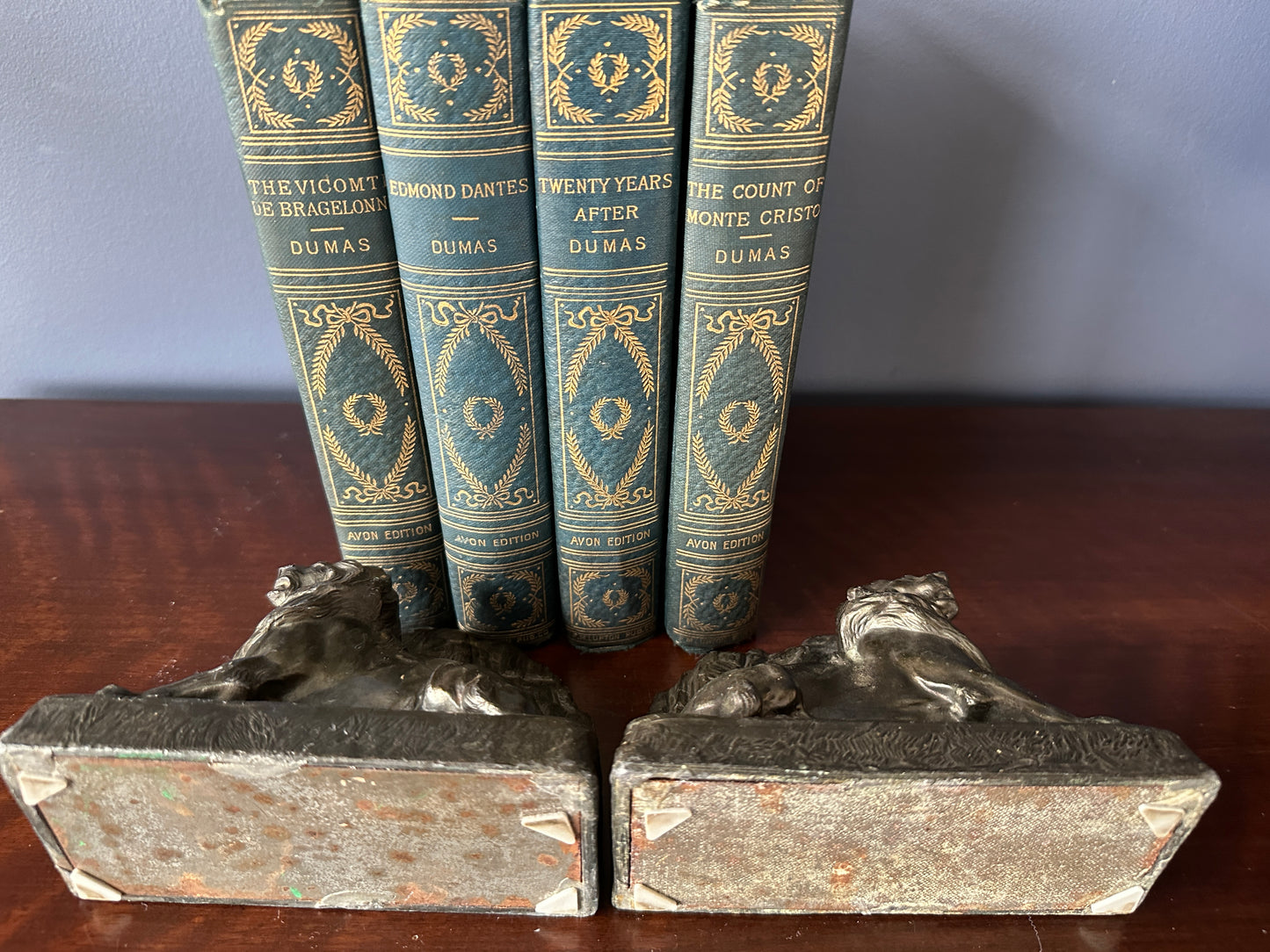 Lion of Belfort Bookends
