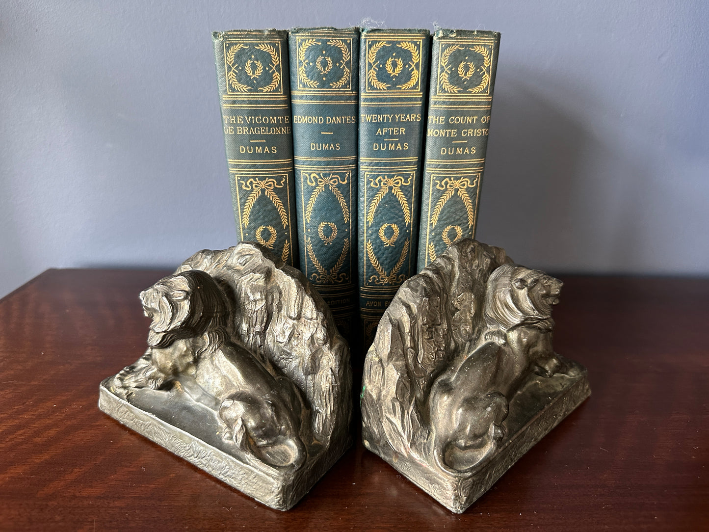 Lion of Belfort Bookends