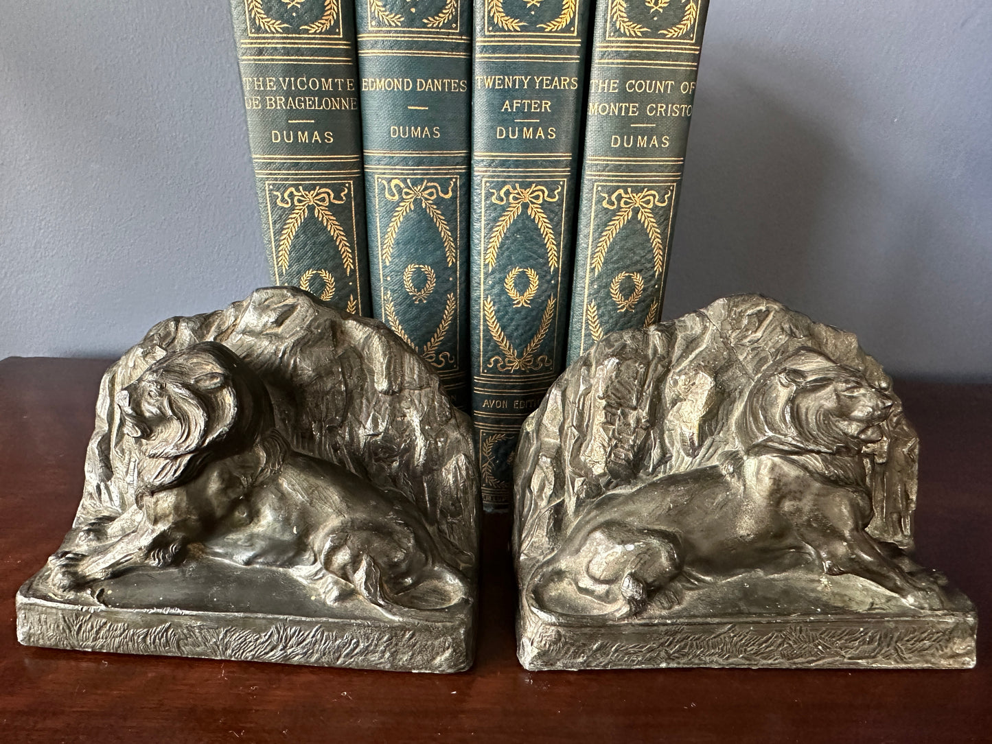 Lion of Belfort Bookends