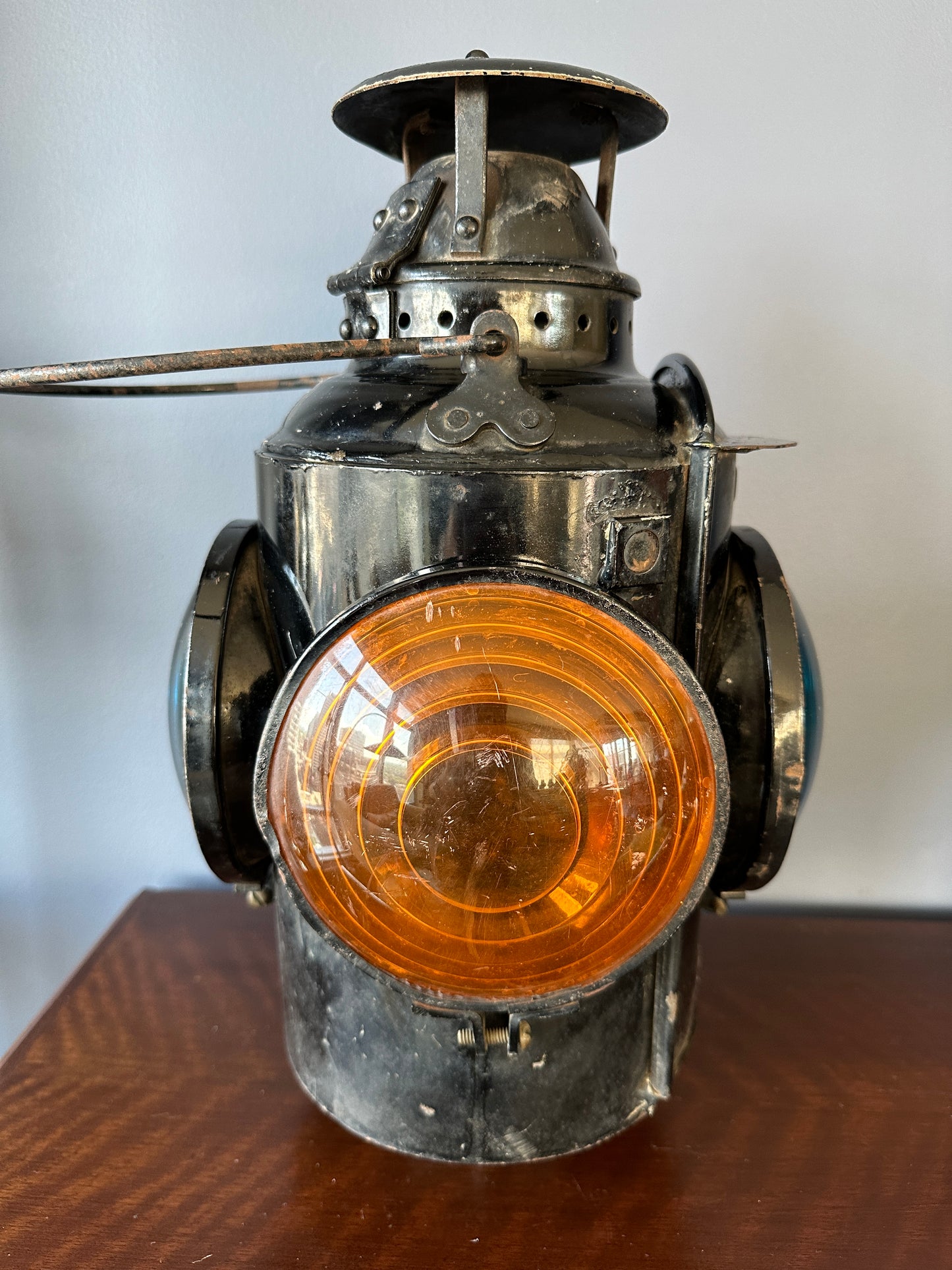 CNR Hiram Piper Railroad Switch Lamp - Green and Amber Lenses