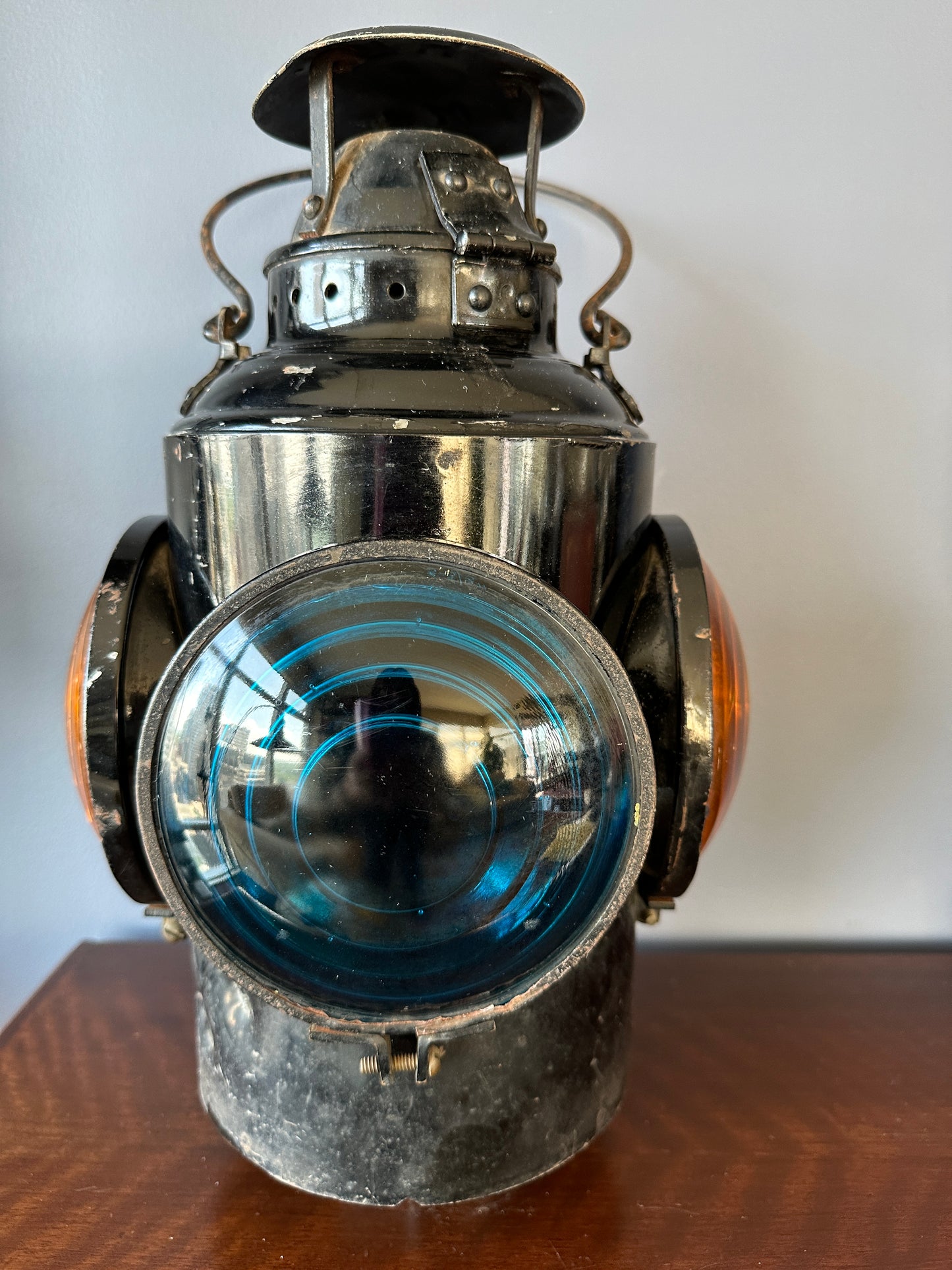 CNR Hiram Piper Railroad Switch Lamp - Green and Amber Lenses