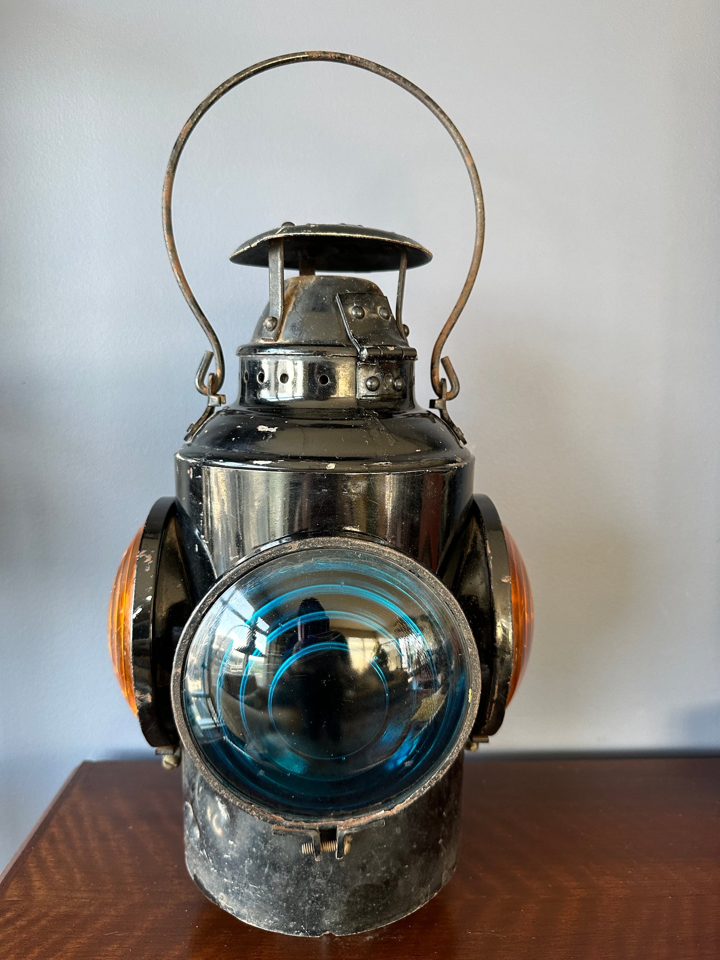 CNR Hiram Piper Railroad Switch Lamp - Green and Amber Lenses