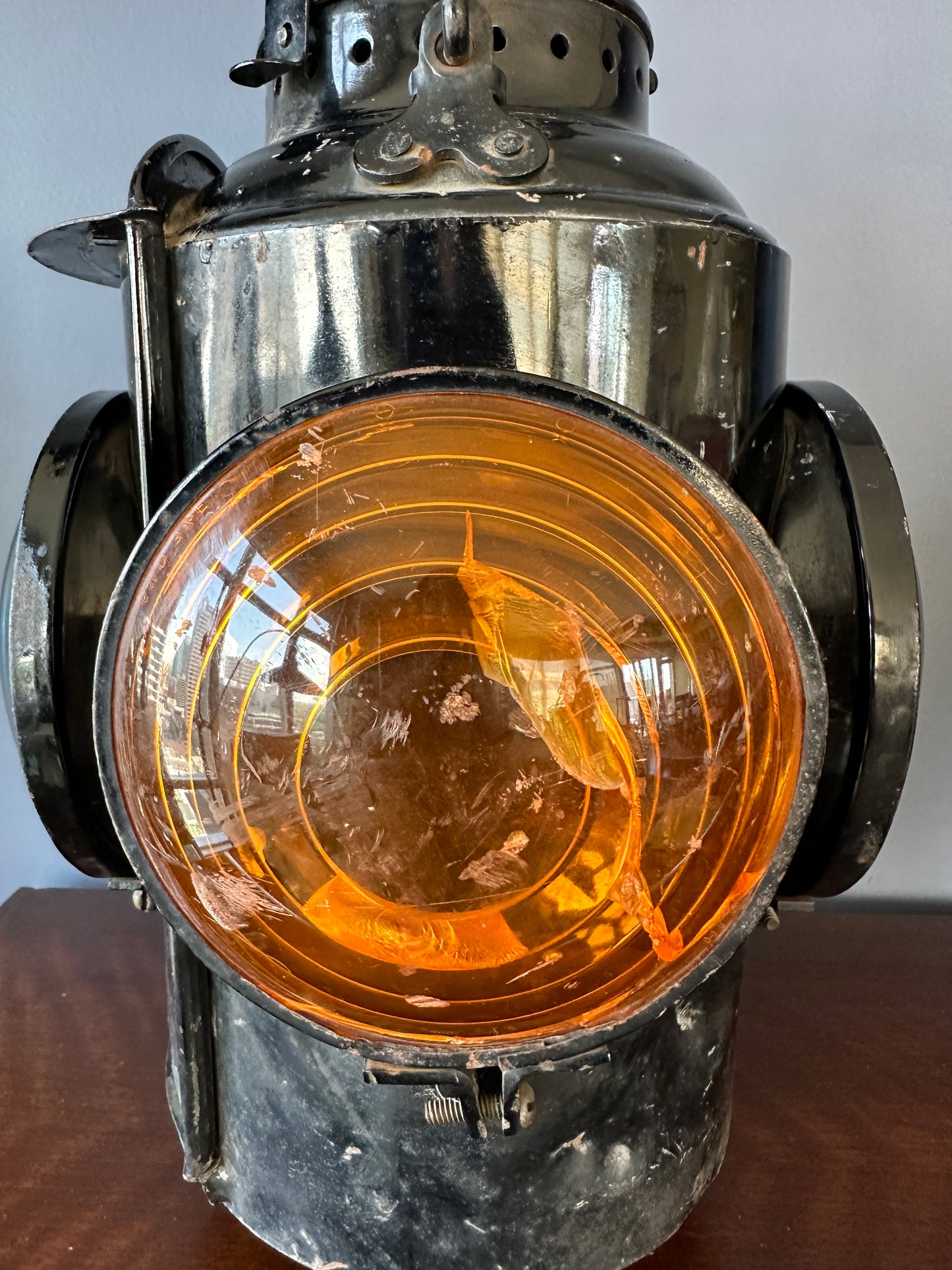 CNR Hiram Piper Railroad Switch Lamp - Green and Amber Lenses