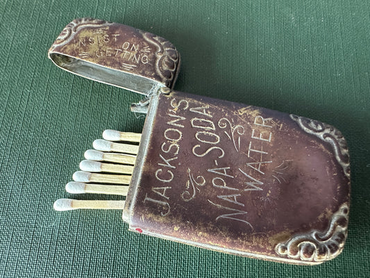 Napa Soda Springs Match Safe