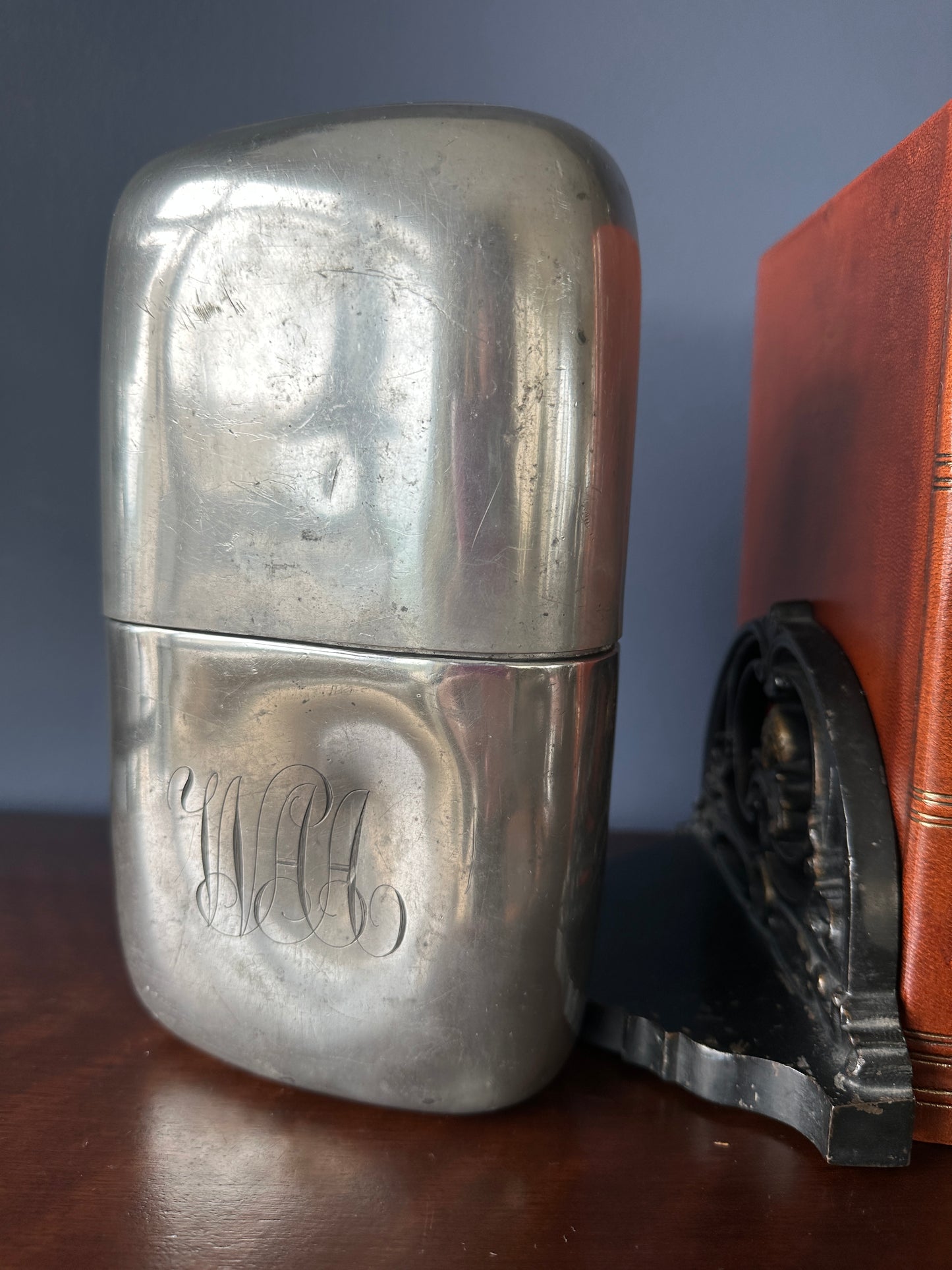 Large Pewter Flask/Canteen - James Dixon & Sons