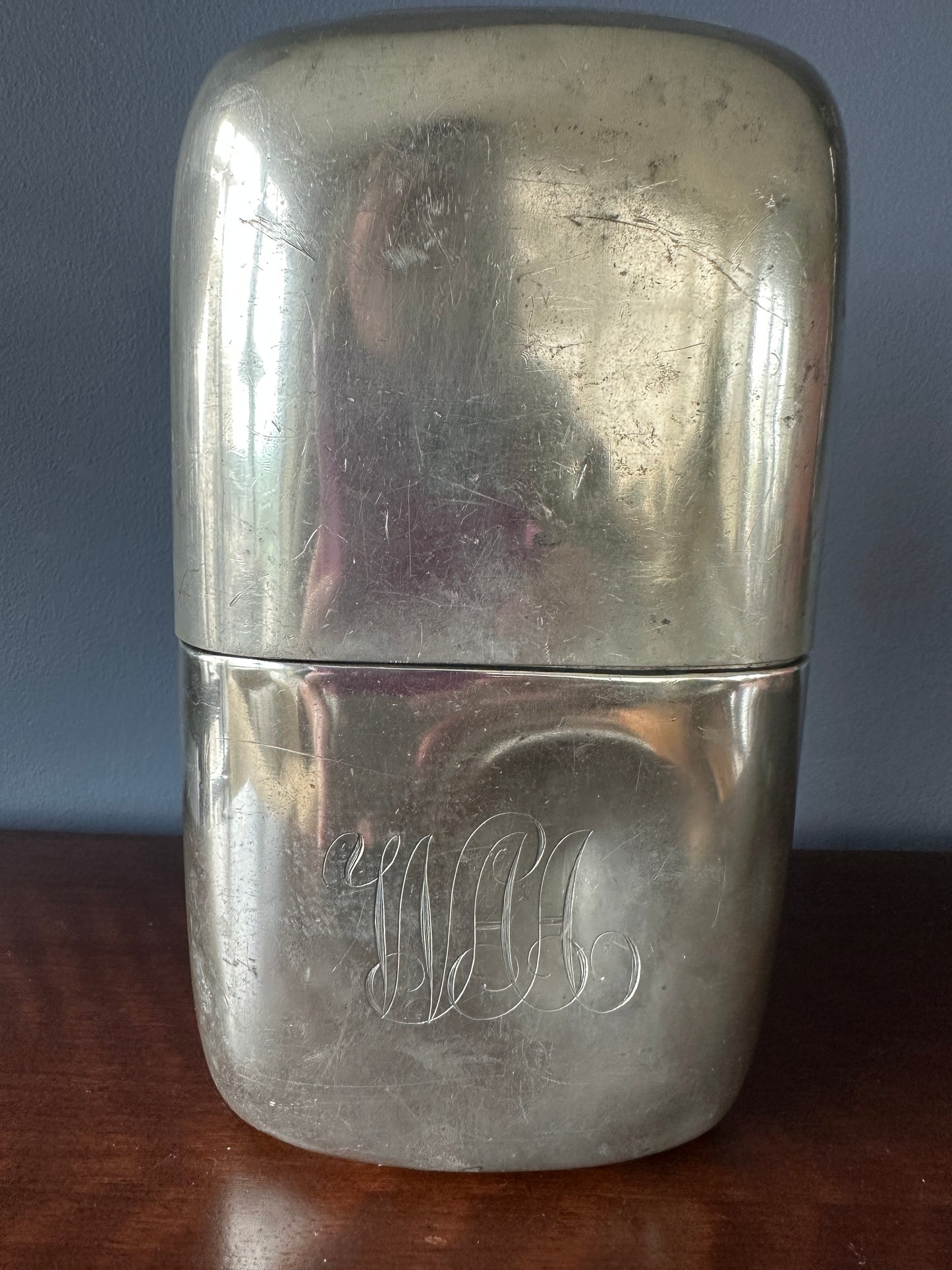 Large Pewter Flask/Canteen - James Dixon & Sons