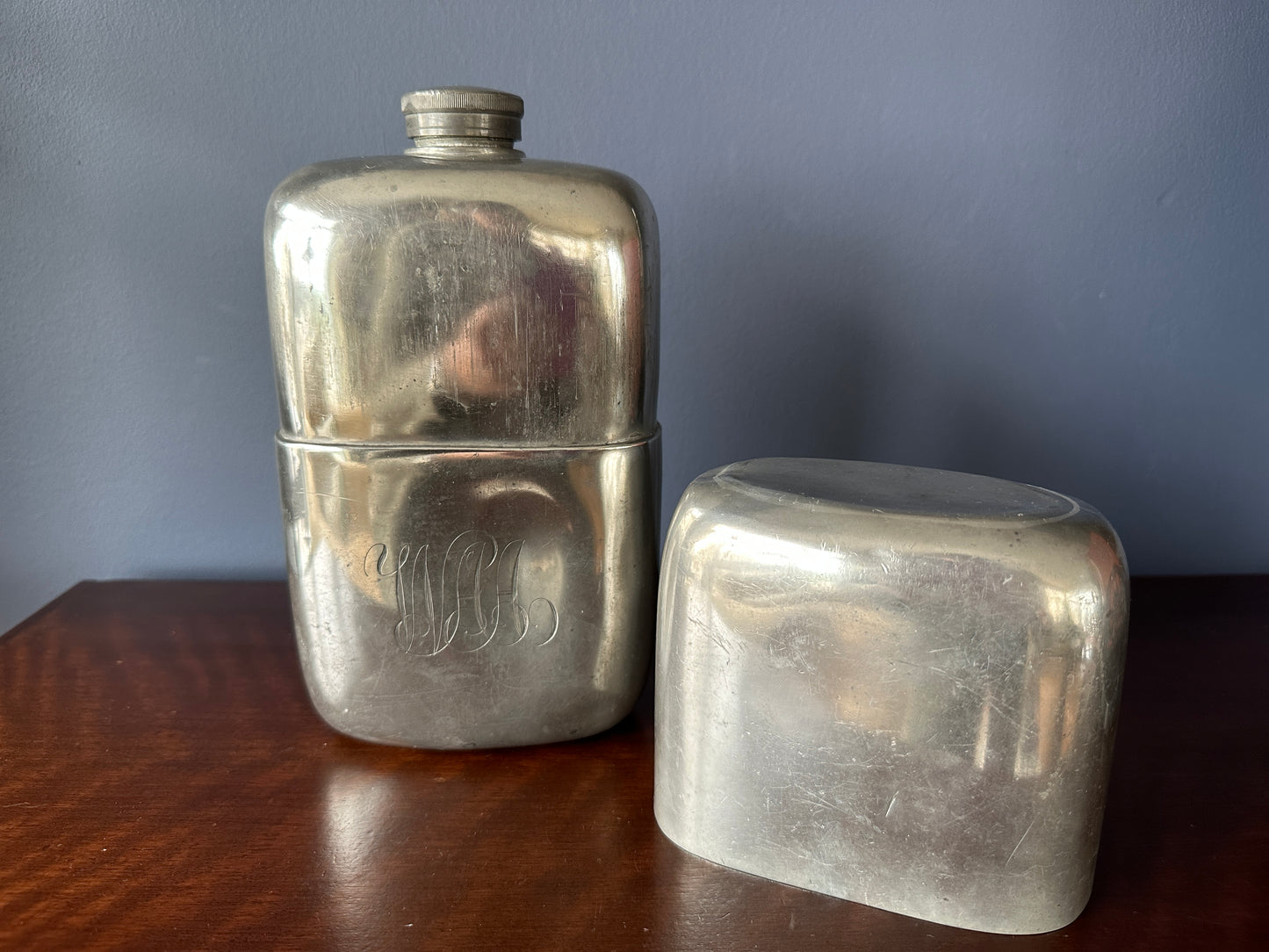 Large Pewter Flask/Canteen - James Dixon & Sons