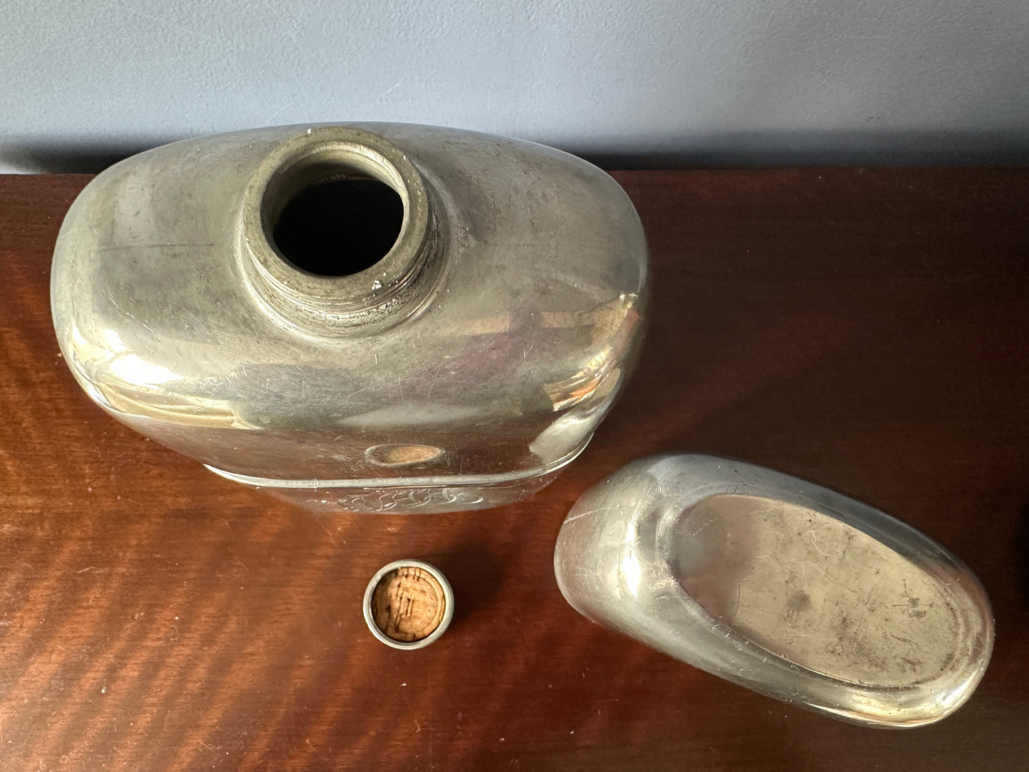 Large Pewter Flask/Canteen - James Dixon & Sons