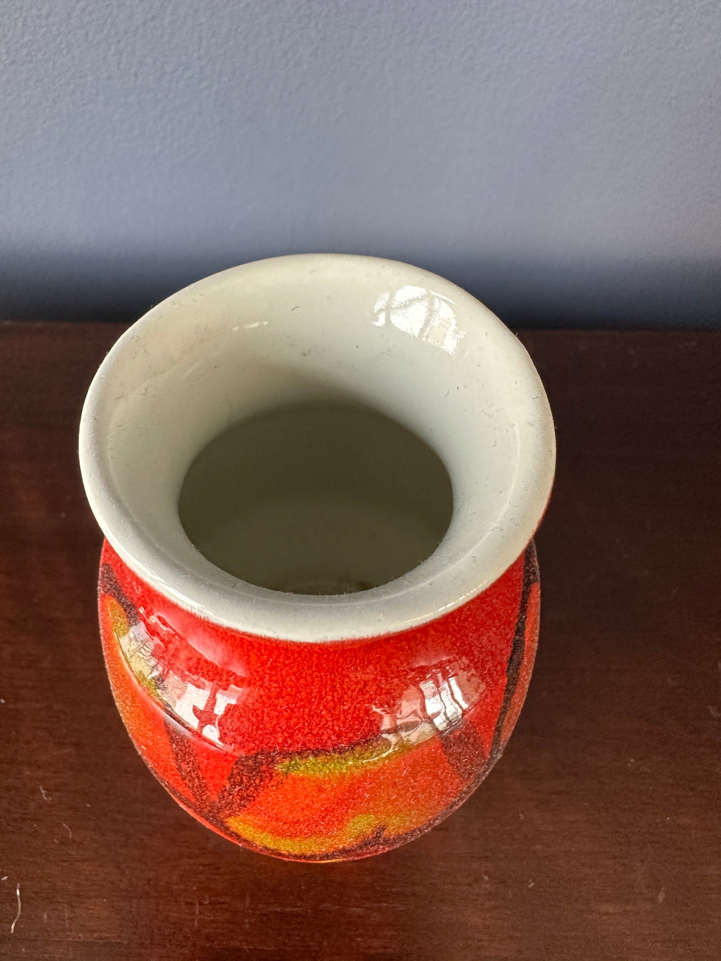 Poole Pottery Vase, Delphis Pattern