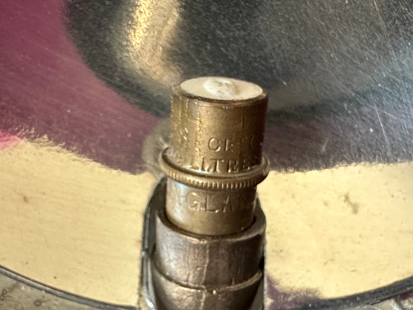 Premier Lamp and Engineering Co "Crestella" Carbide Railway Lantern