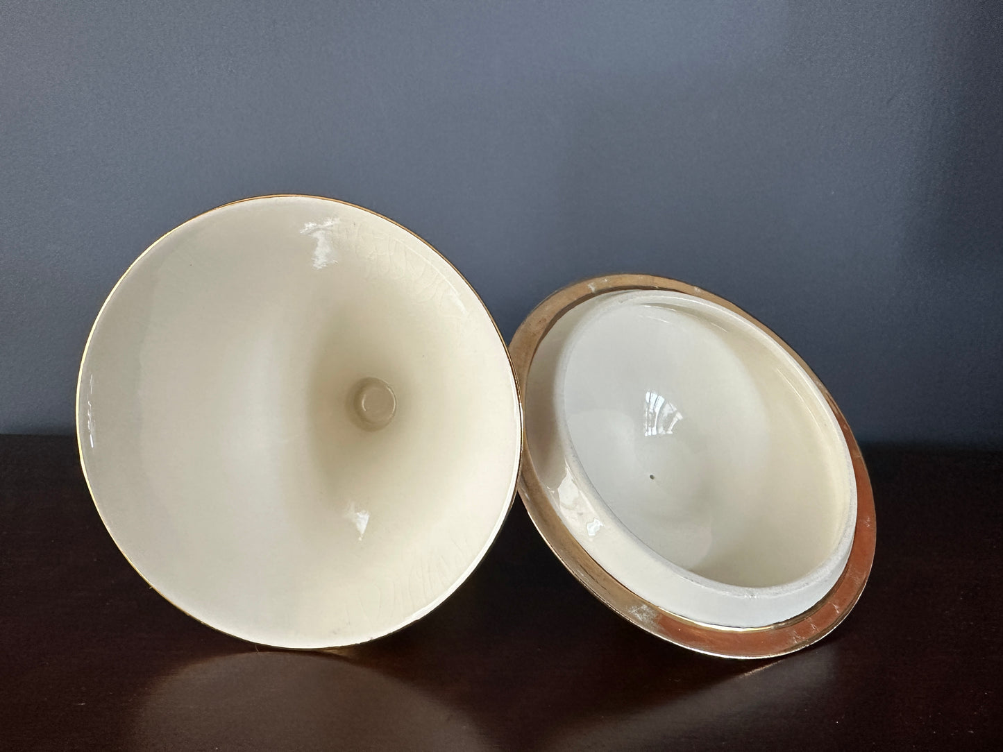 Royal Winton Grimwades "Golden Age" Gordon Candy Dish With Lid