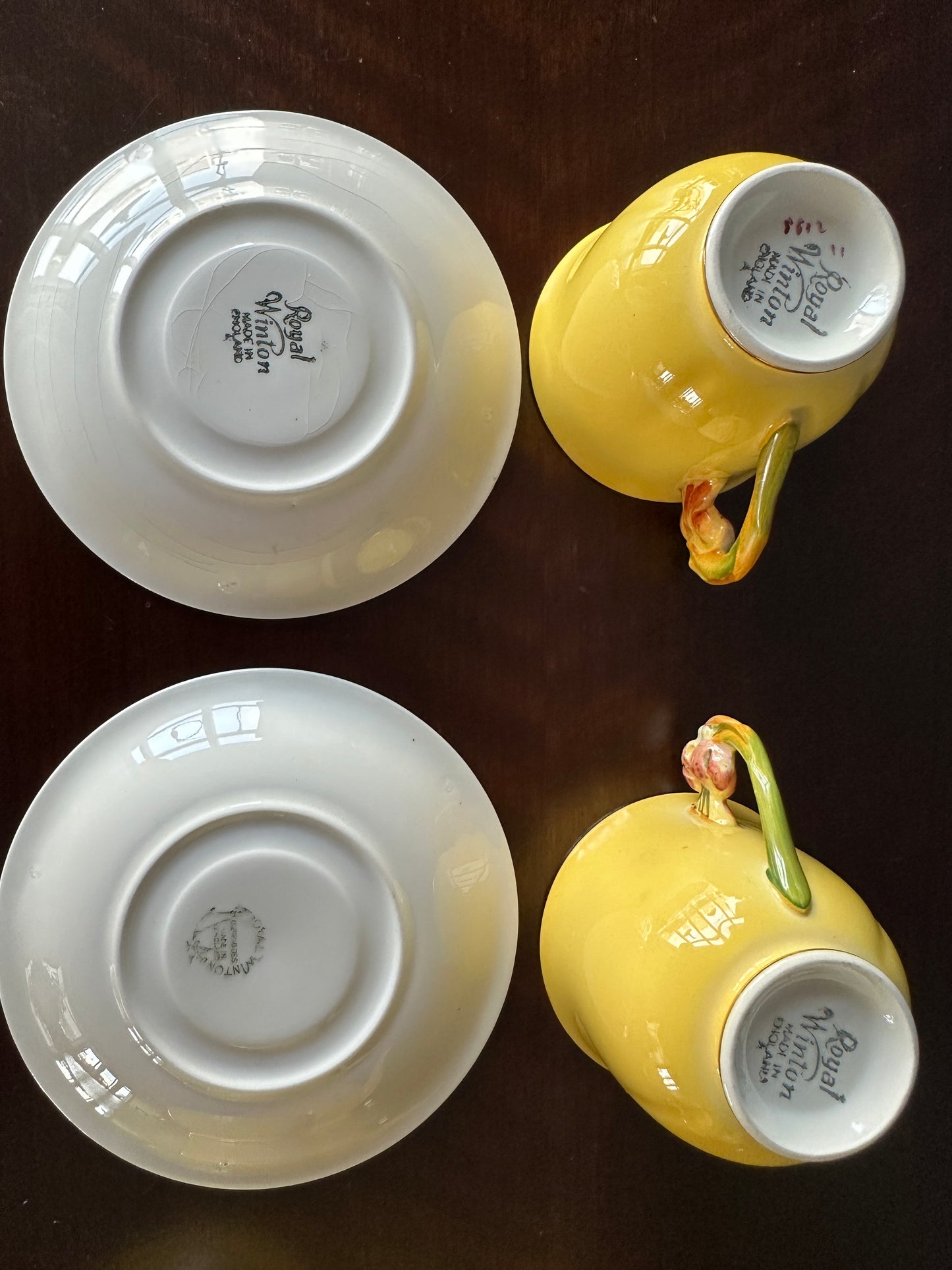 Royal Winton Grimwades Tiger Lily Coffee Set