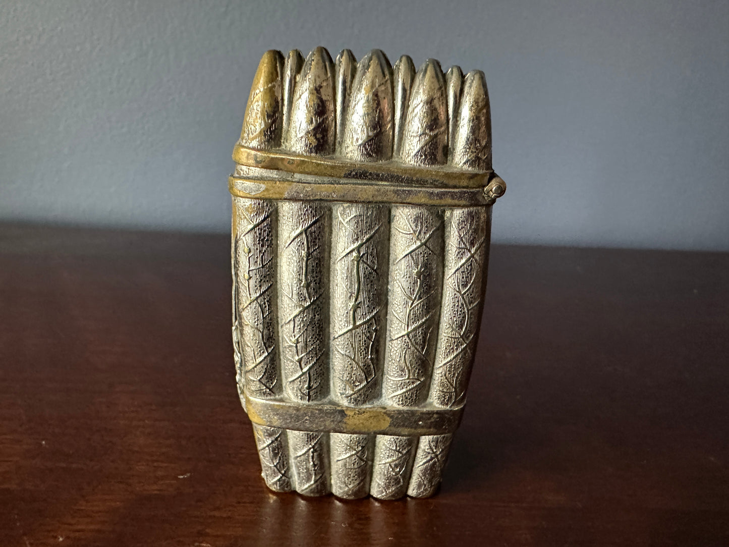 Vintage Match Safe / Vesta