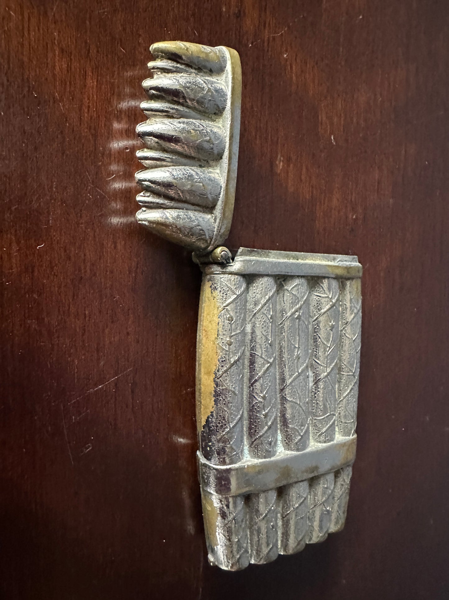 Vintage Match Safe / Vesta