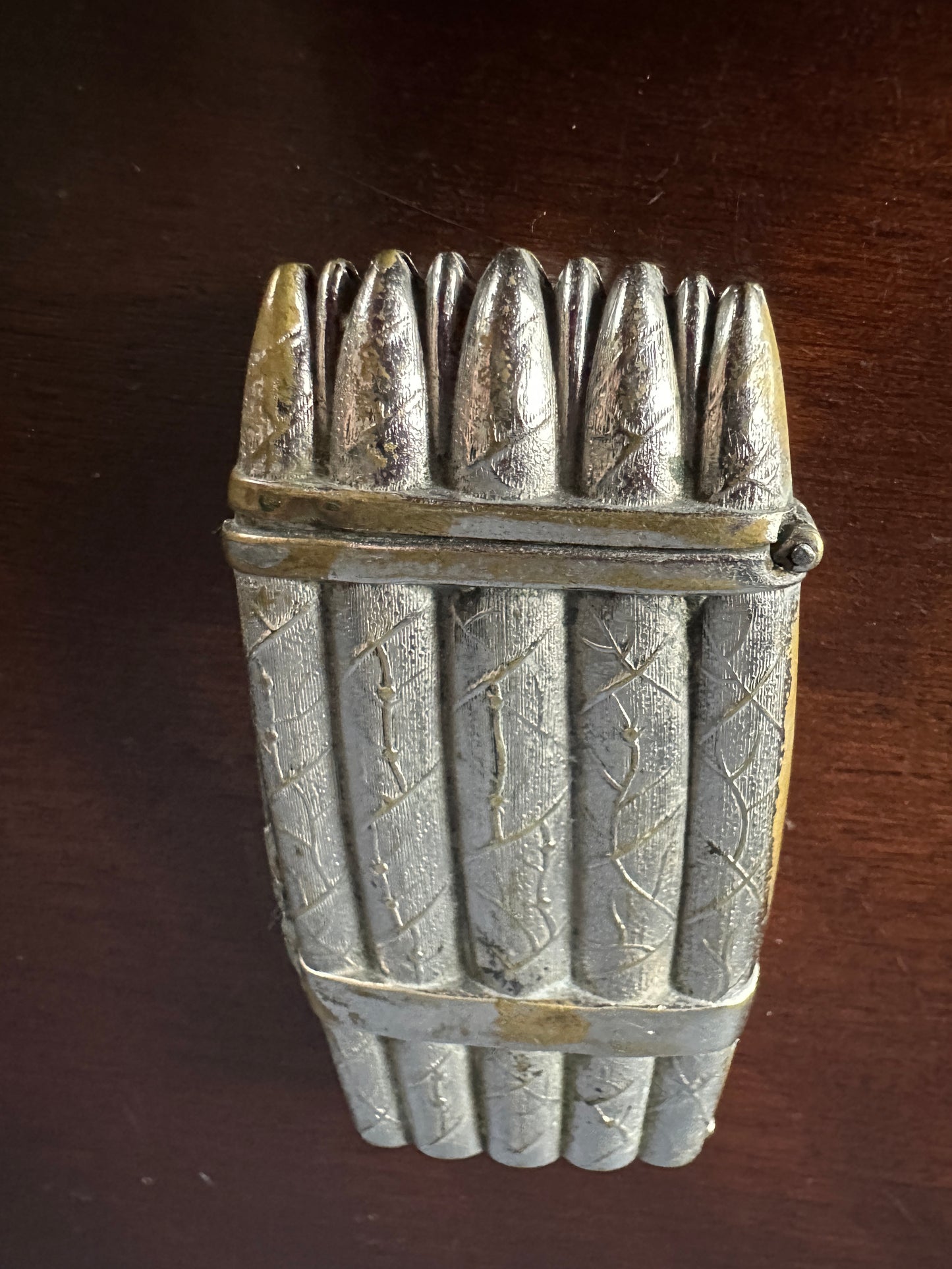 Vintage Match Safe / Vesta